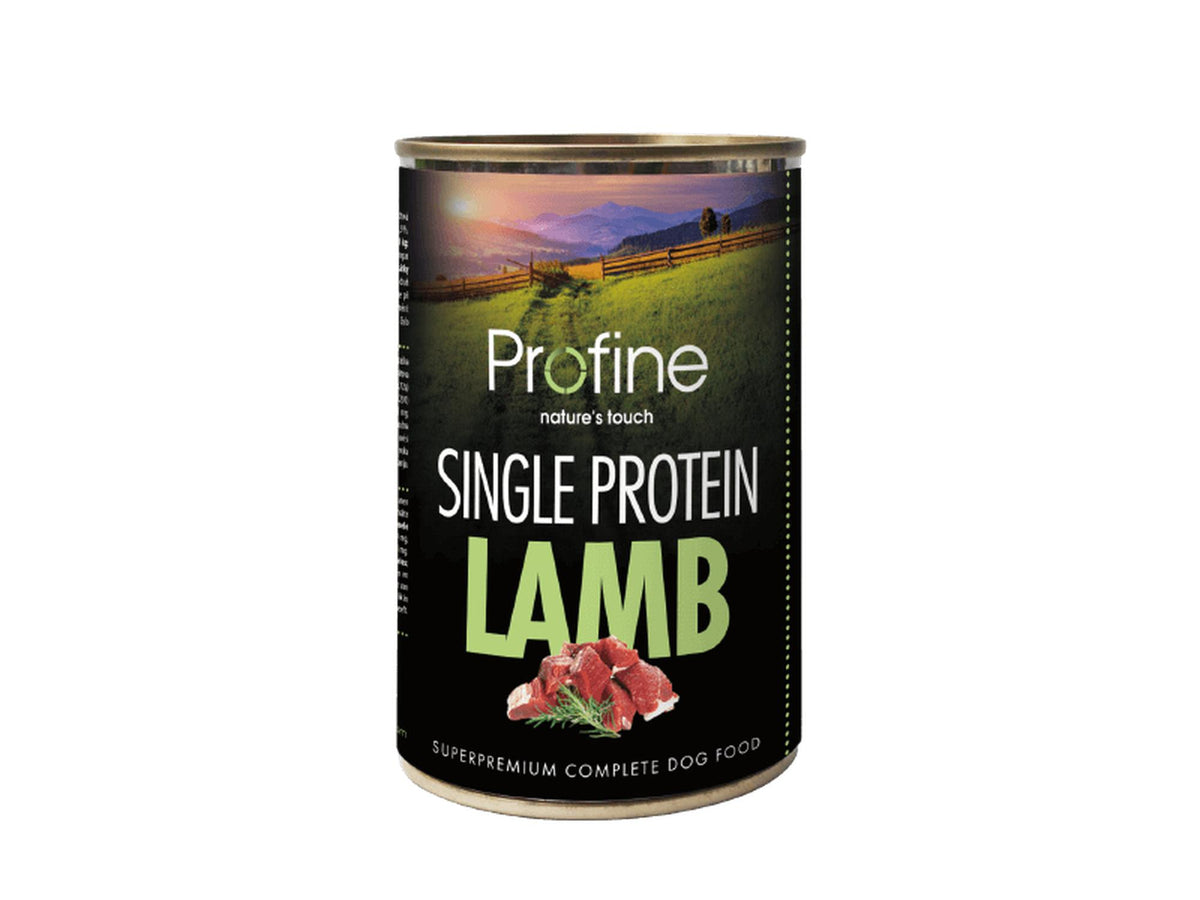 Profine Single Protein Lamb – våtfôr til hund med lam 400 g