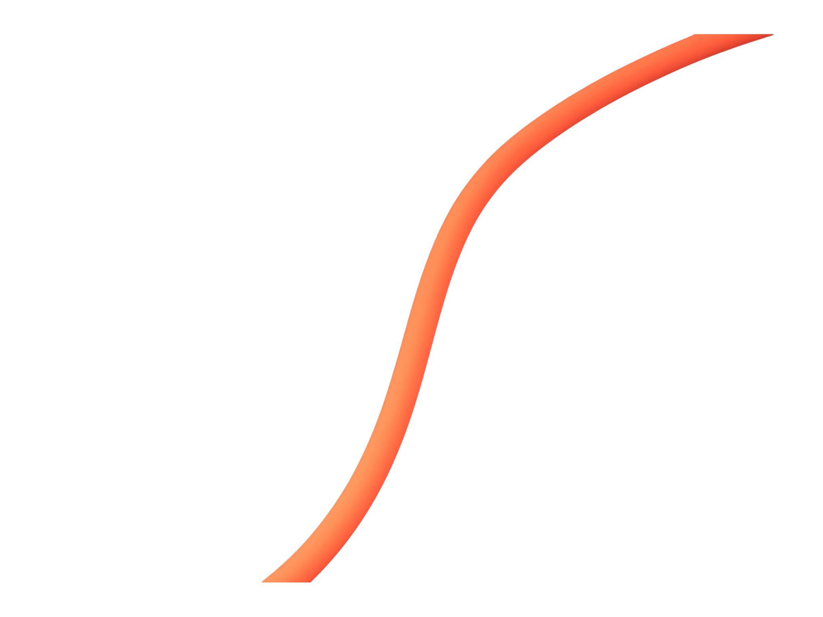 Non-stop dogwear Protector round long line rund langline – Oransje