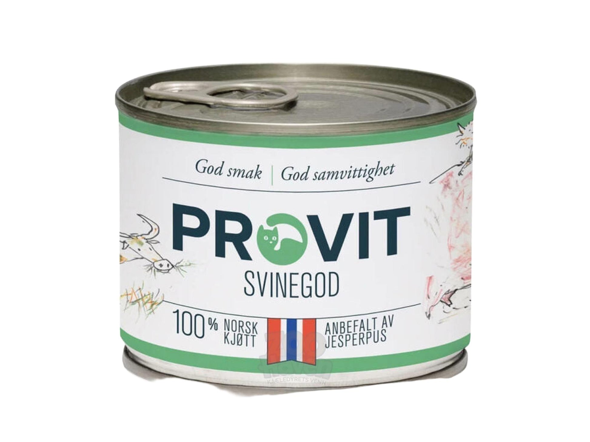 Provit Boksemat Katt Svinegod 185 g