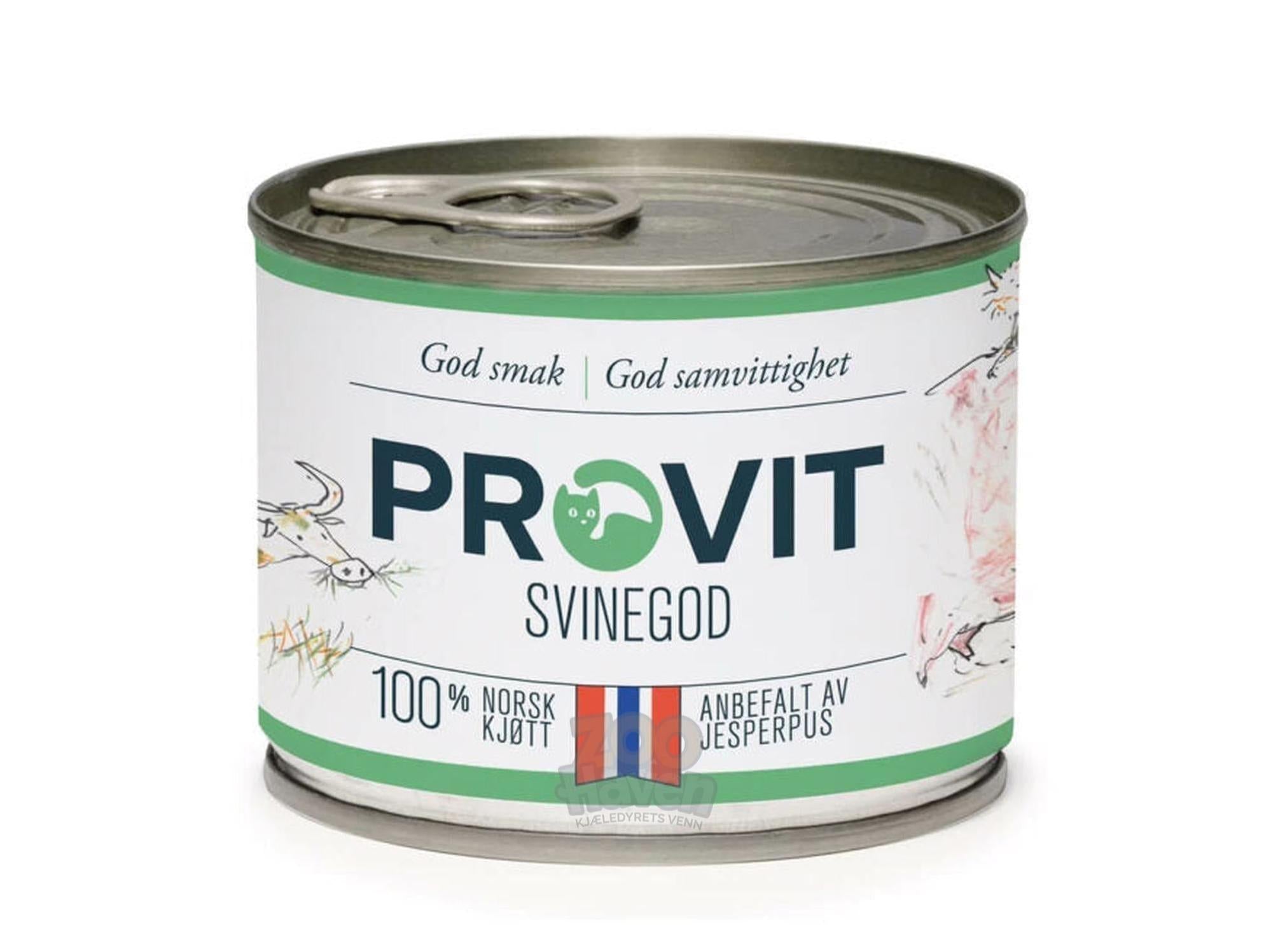 Provit Boksemat Katt Svinegod 185 g