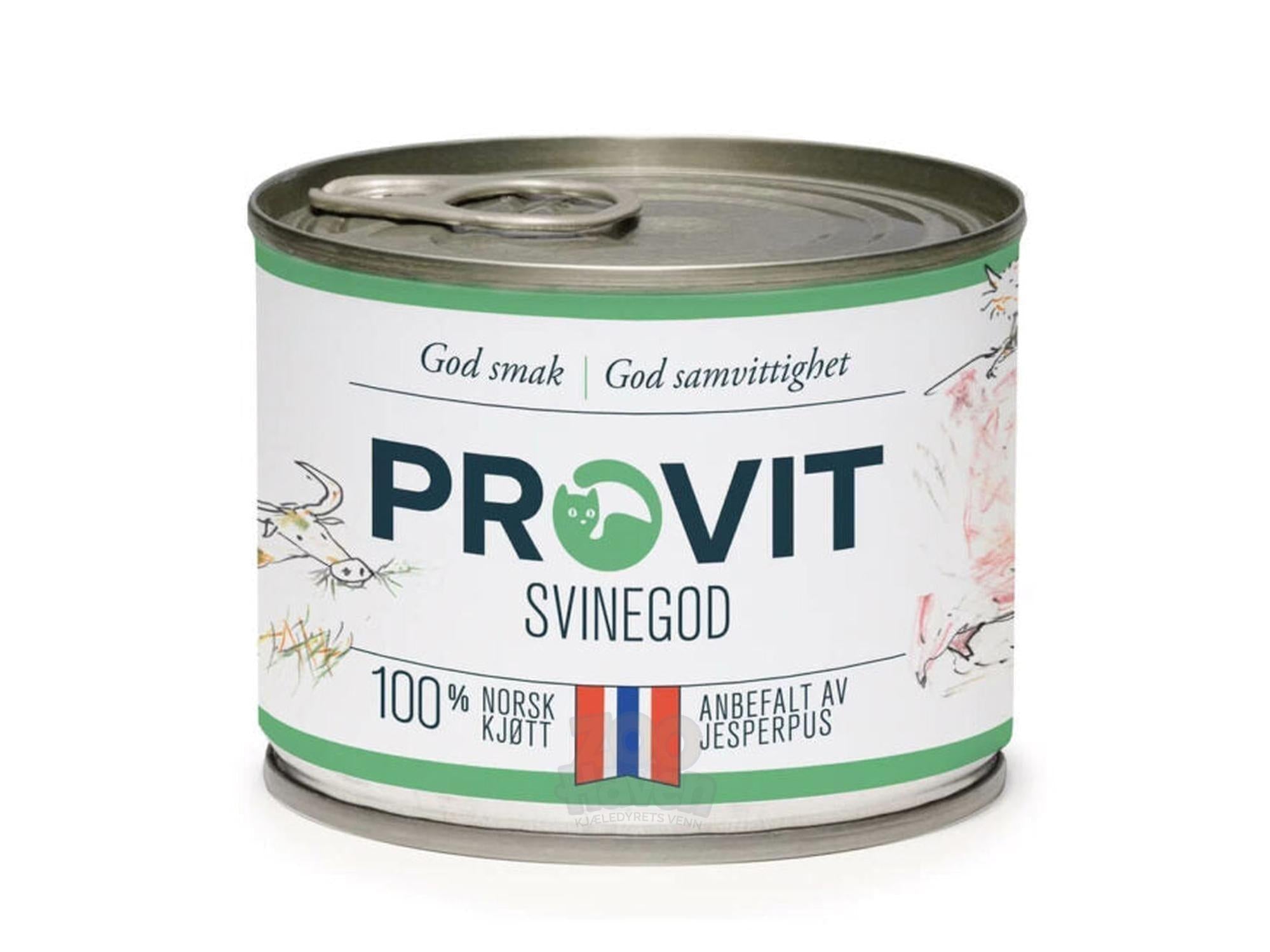 Provit Boksemat Katt Svinegod 185 g