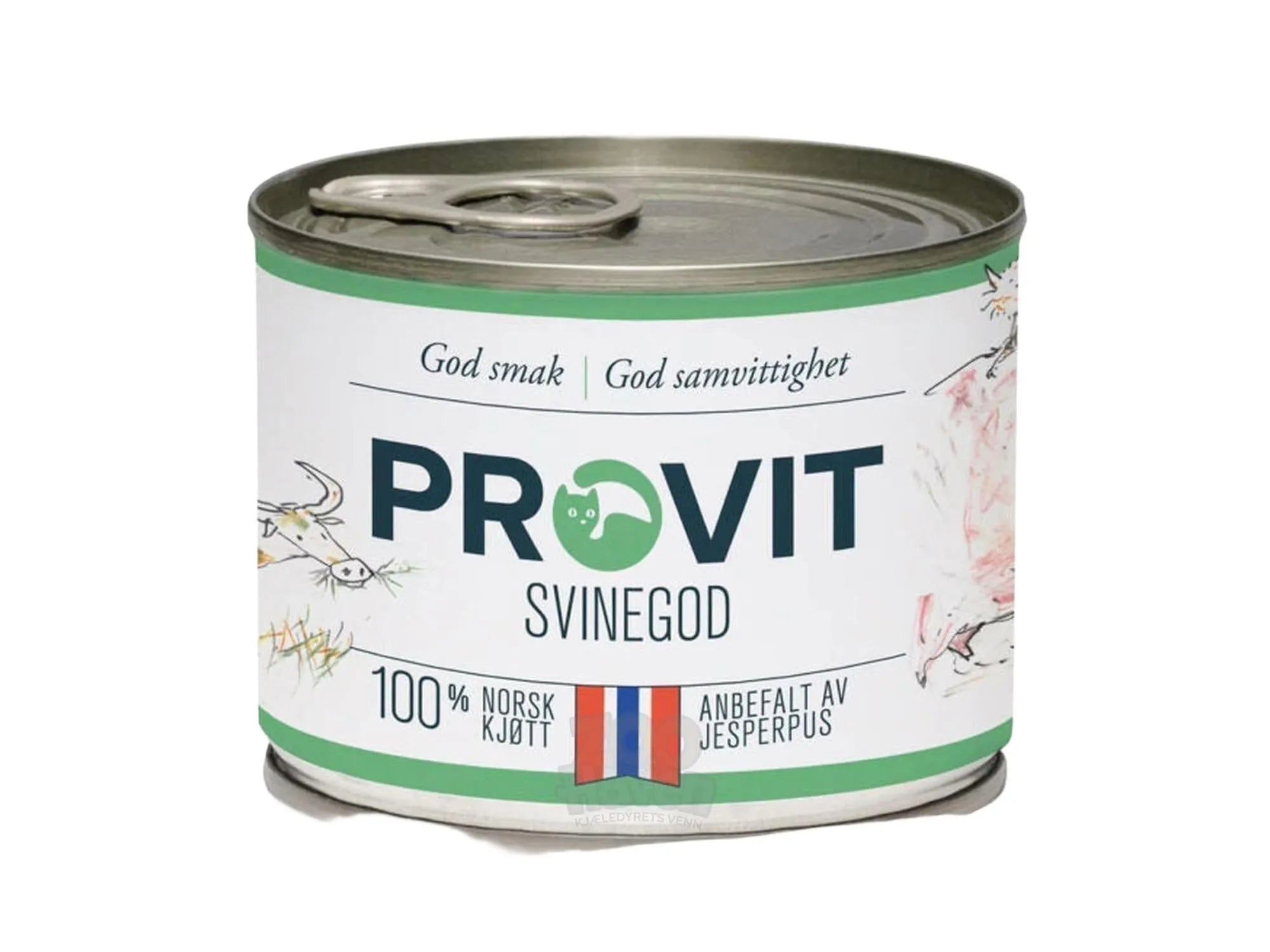 Provit Boksemat Katt Svinegod 185 g