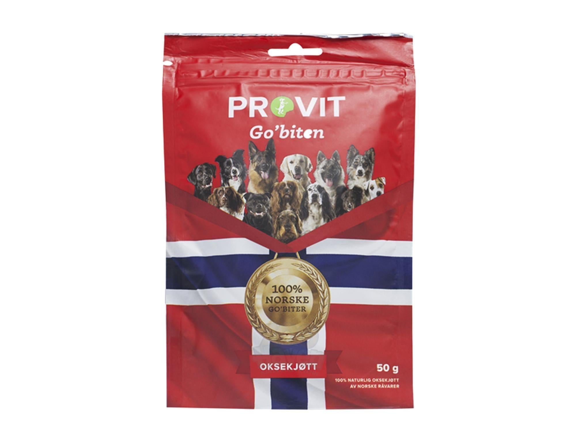 Provit Frysetørket Oksekjøtt til Hund
