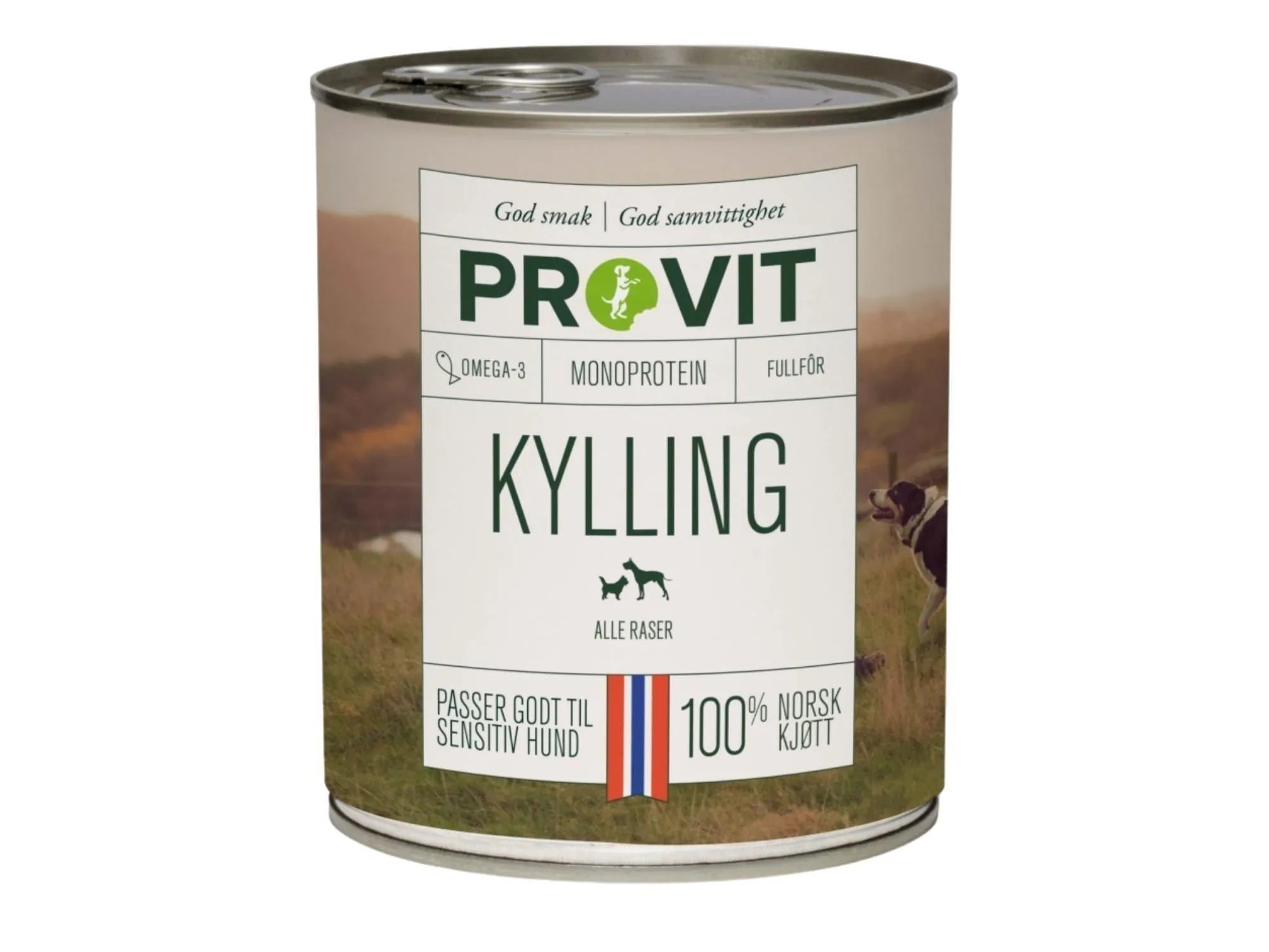 Provit Kylling våtfôr – bilde 3