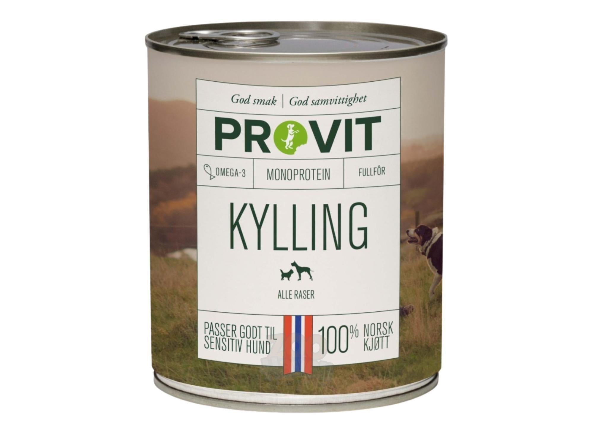 Provit Kylling våtfôr – bilde 3