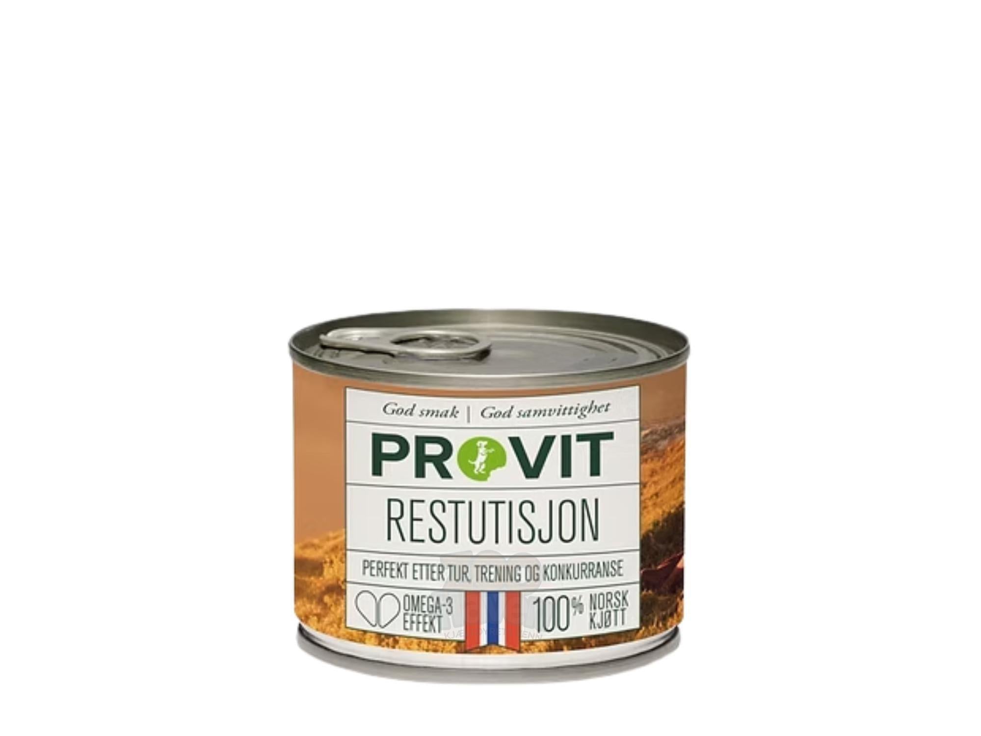 Provit Restitusjon våtfôr til voksen hund av svin, kylling og storfe