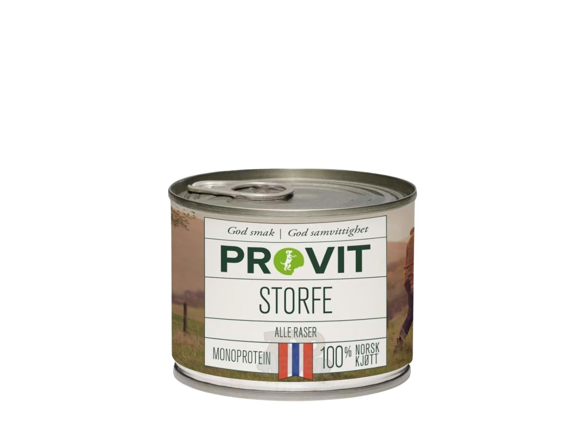 Provit Storfe våtfôr til voksen hund av storfe