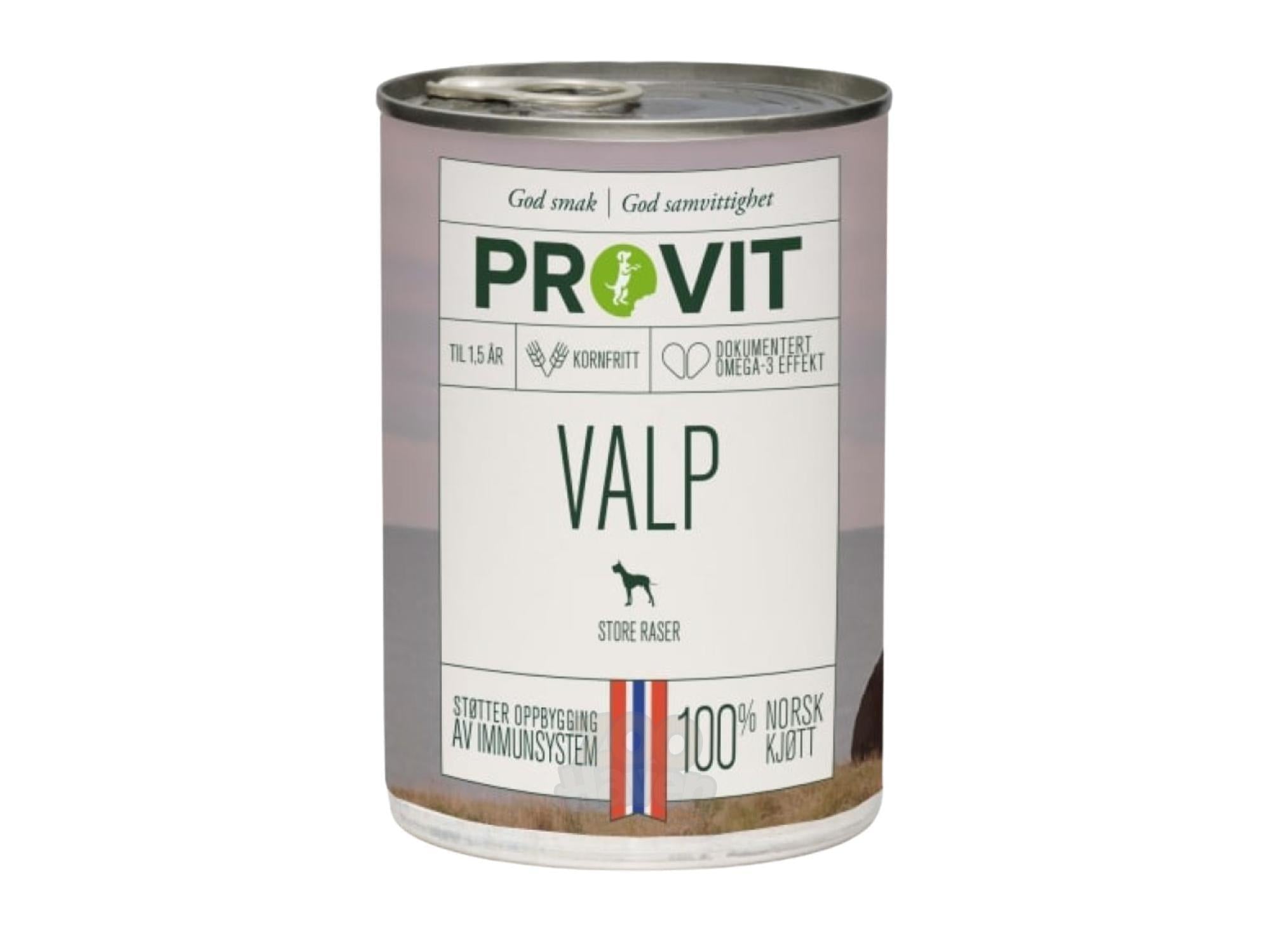 Provit Valp Våtfôr store raser 400 g