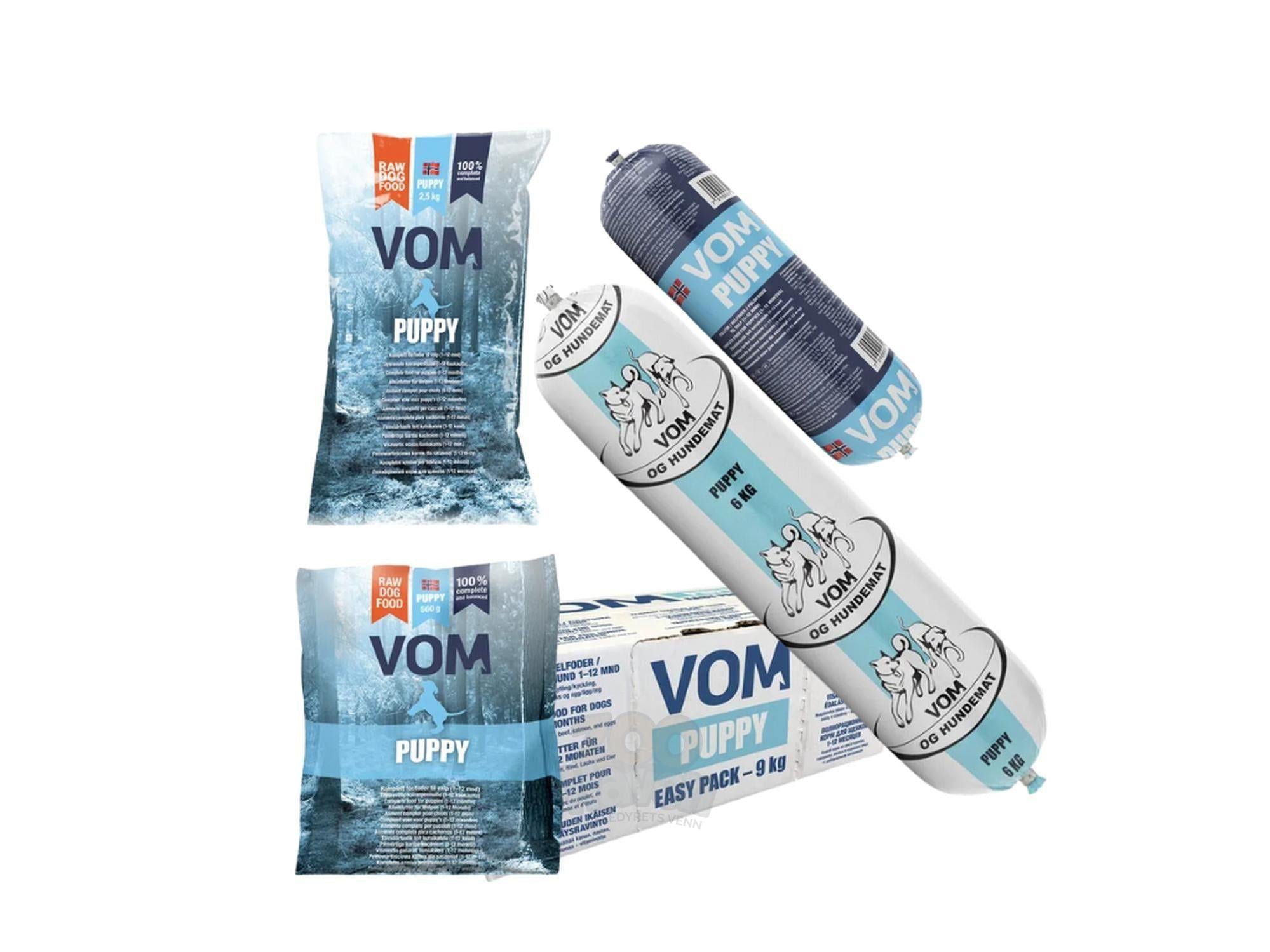 Puppy Fullfôr - Vom og Hundemat