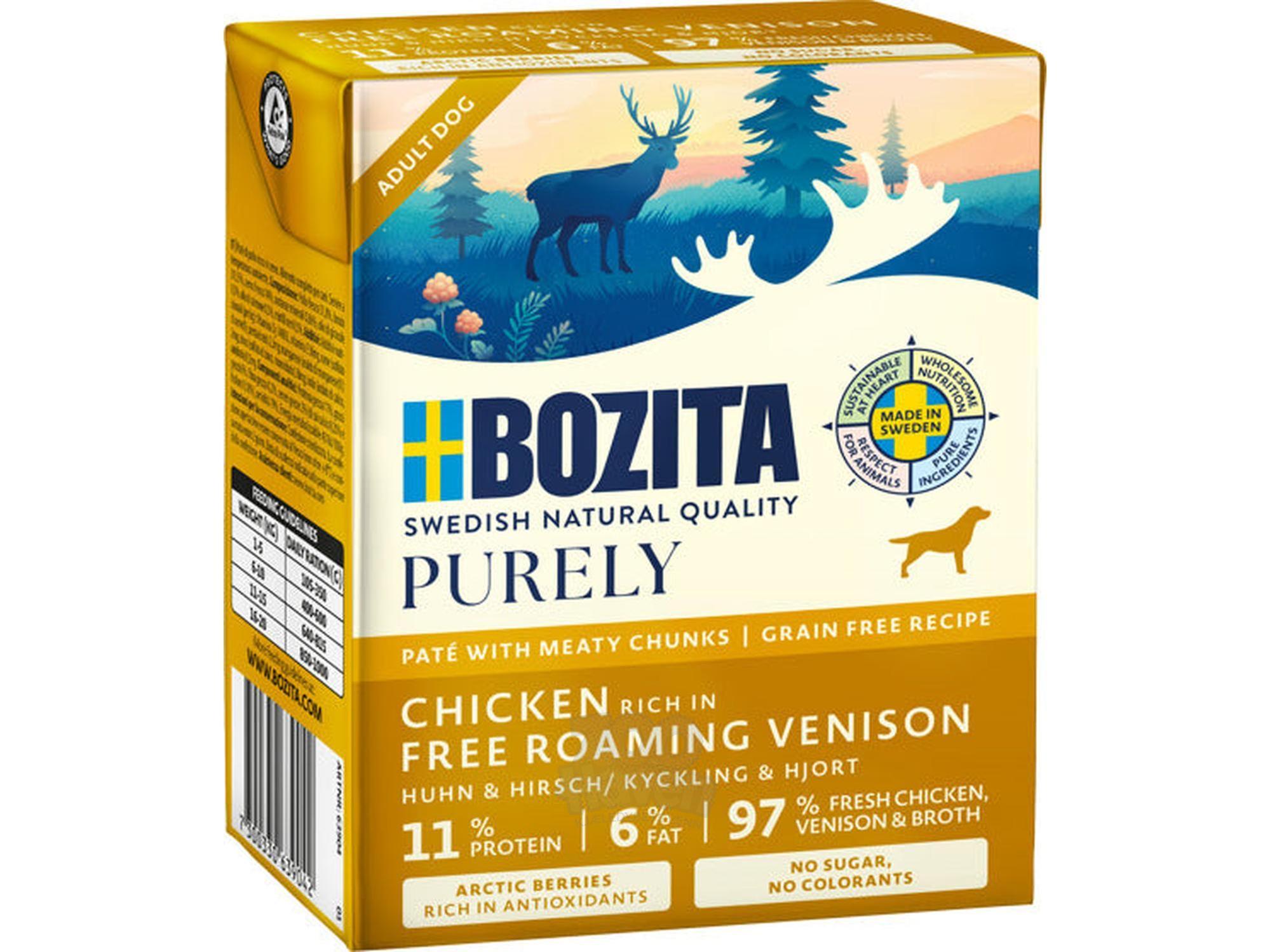 Purely Dog Paté Venison Våtfôr 370g