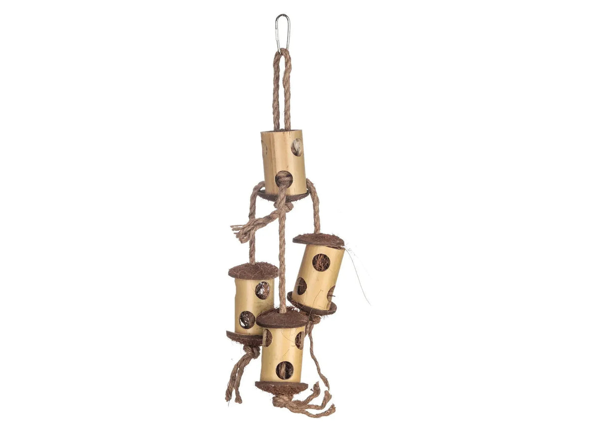 Quapas! bambusslynge fugleleke small 38 x 11 cm