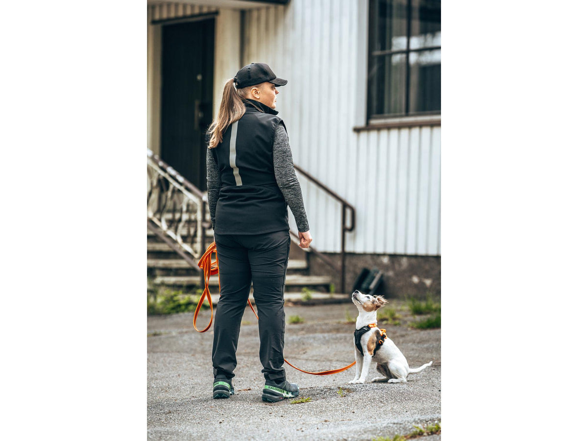 Non-stop dogwear Ramble harness tursele – Svart/oransje