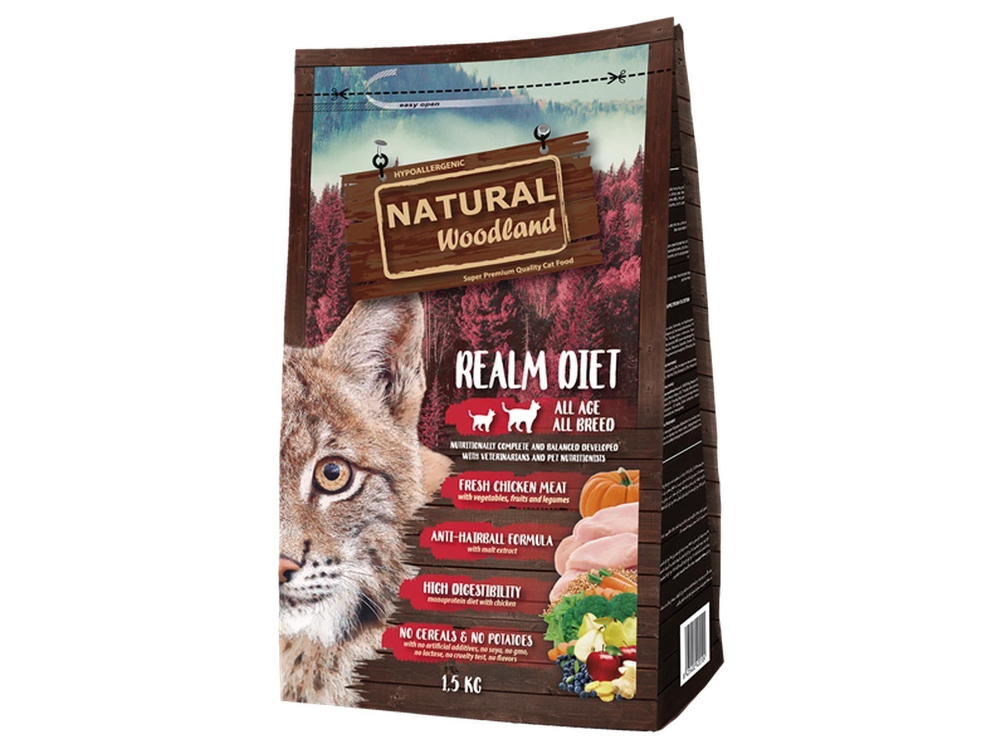 Natural Woodland Realm Diet kattemat – bilde 2