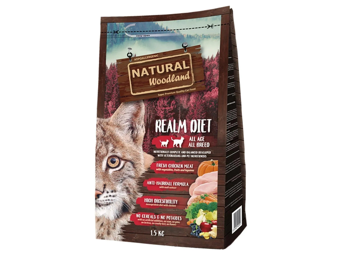 Natural Woodland Realm Diet kattemat – bilde 2