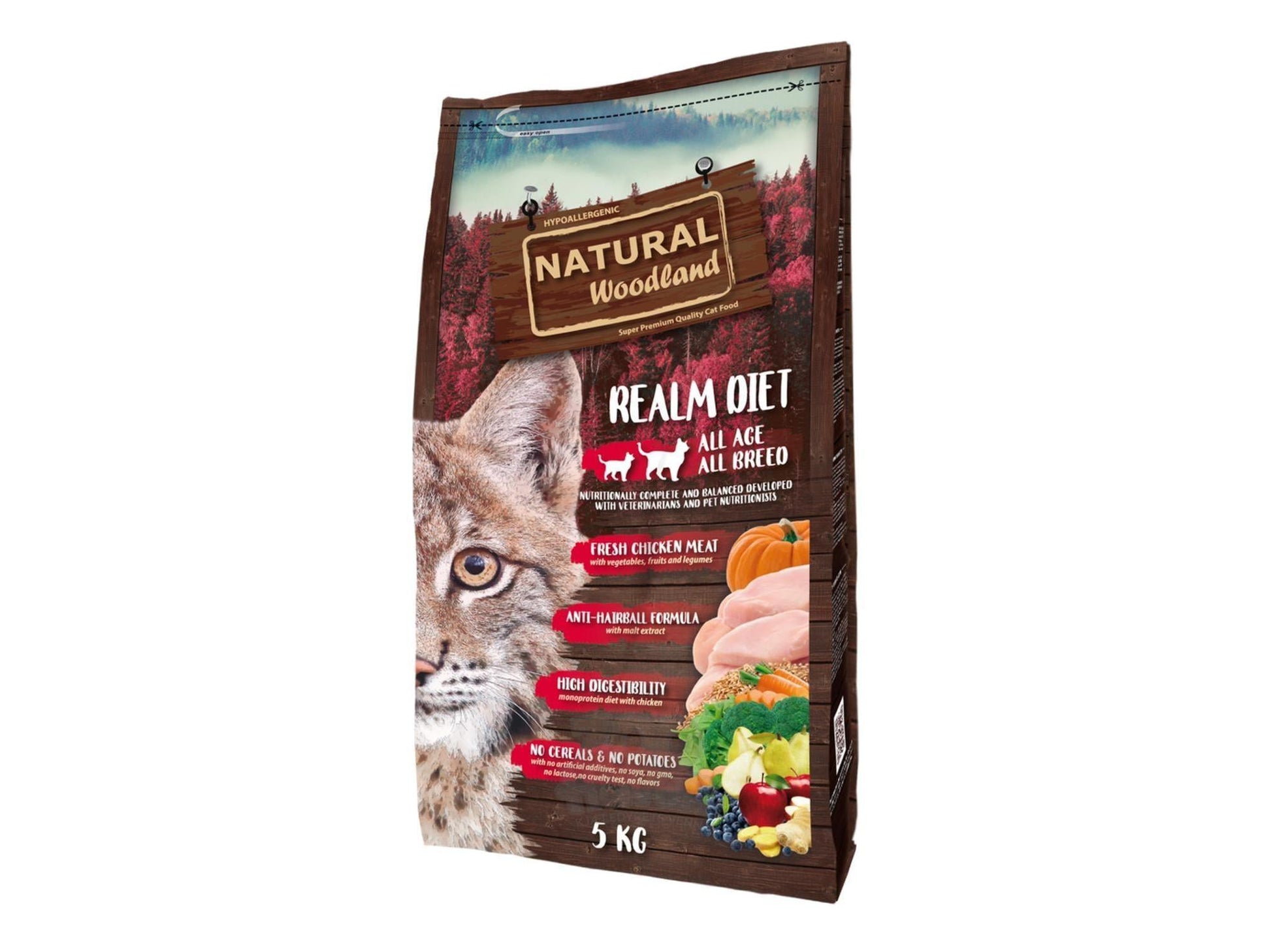 Natural Woodland Realm Diet kattemat – bilde 3