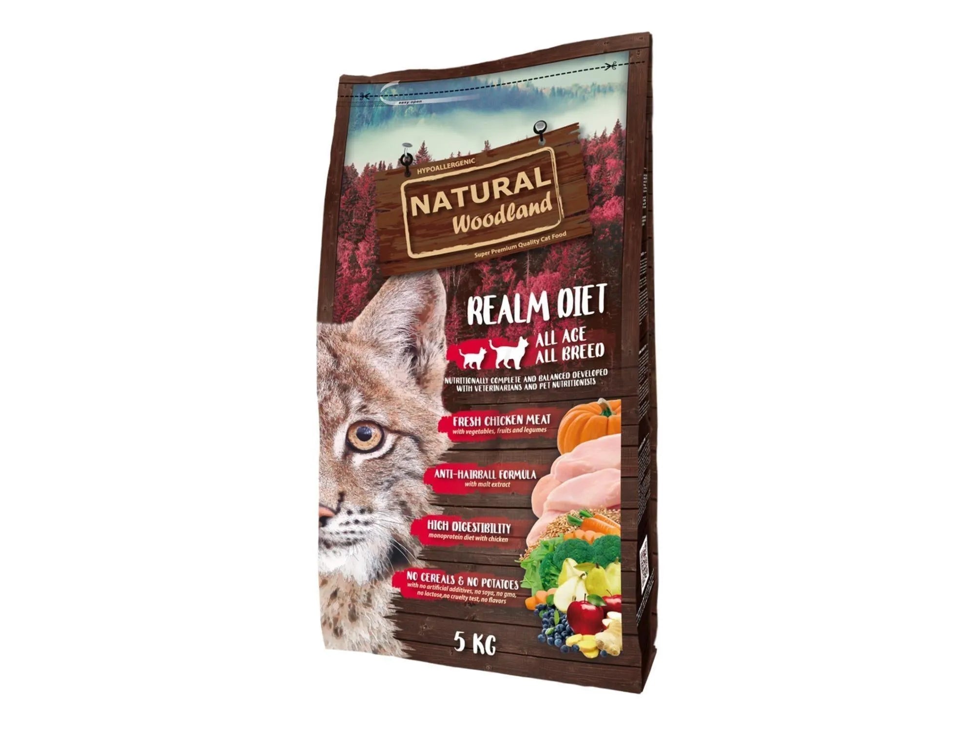 Natural Woodland Realm Diet kattemat – bilde 3