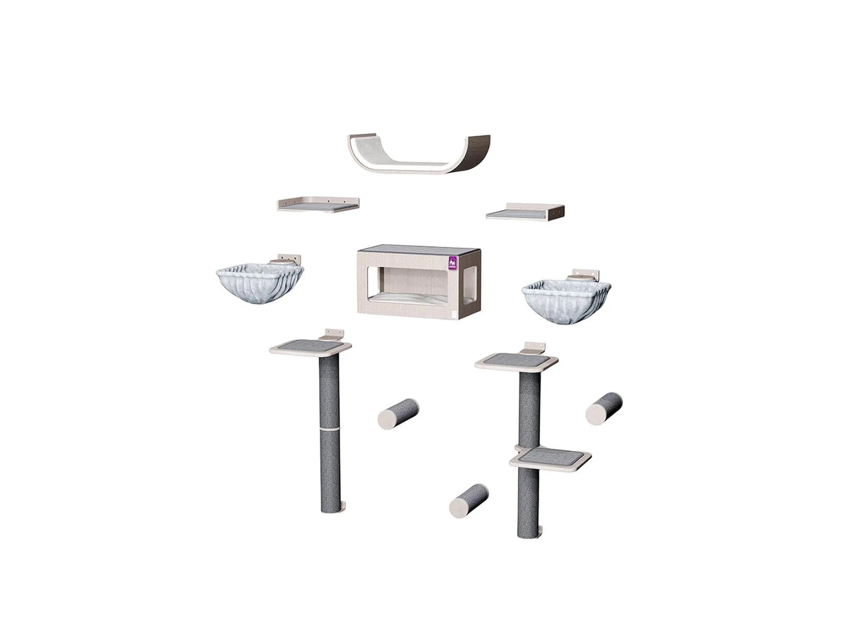 Rebel-Route Breakout komplett kattevegg Old Grey
