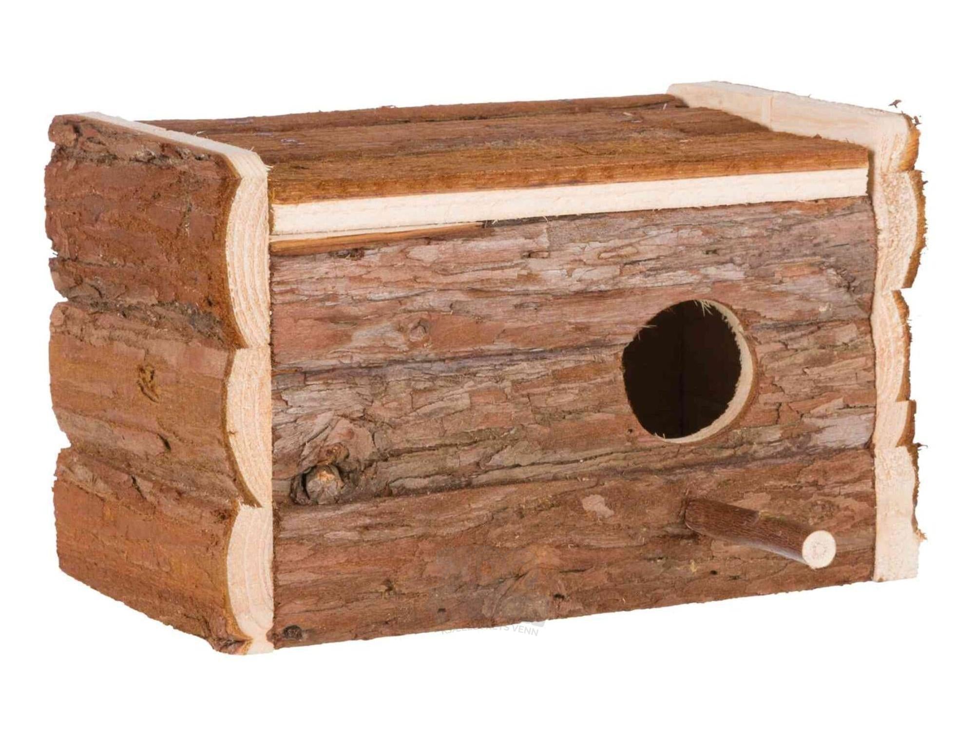 Redekasse Nymfeparakitt Furu 30x20x20 cm