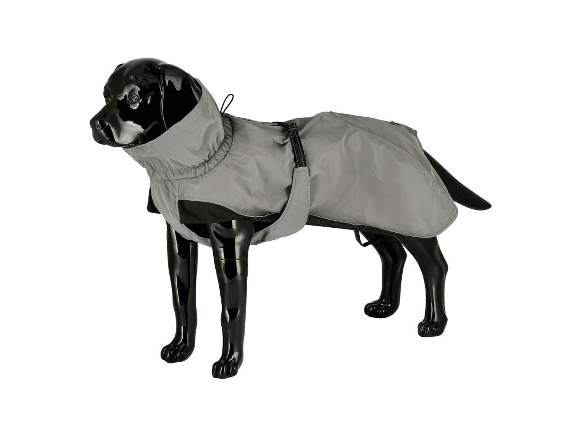 Dogman Refleksdekken Roffe Light Grå reflekterende dekken til hund