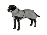 Dogman Refleksdekken Roffe Light Grå reflekterende dekken til hund