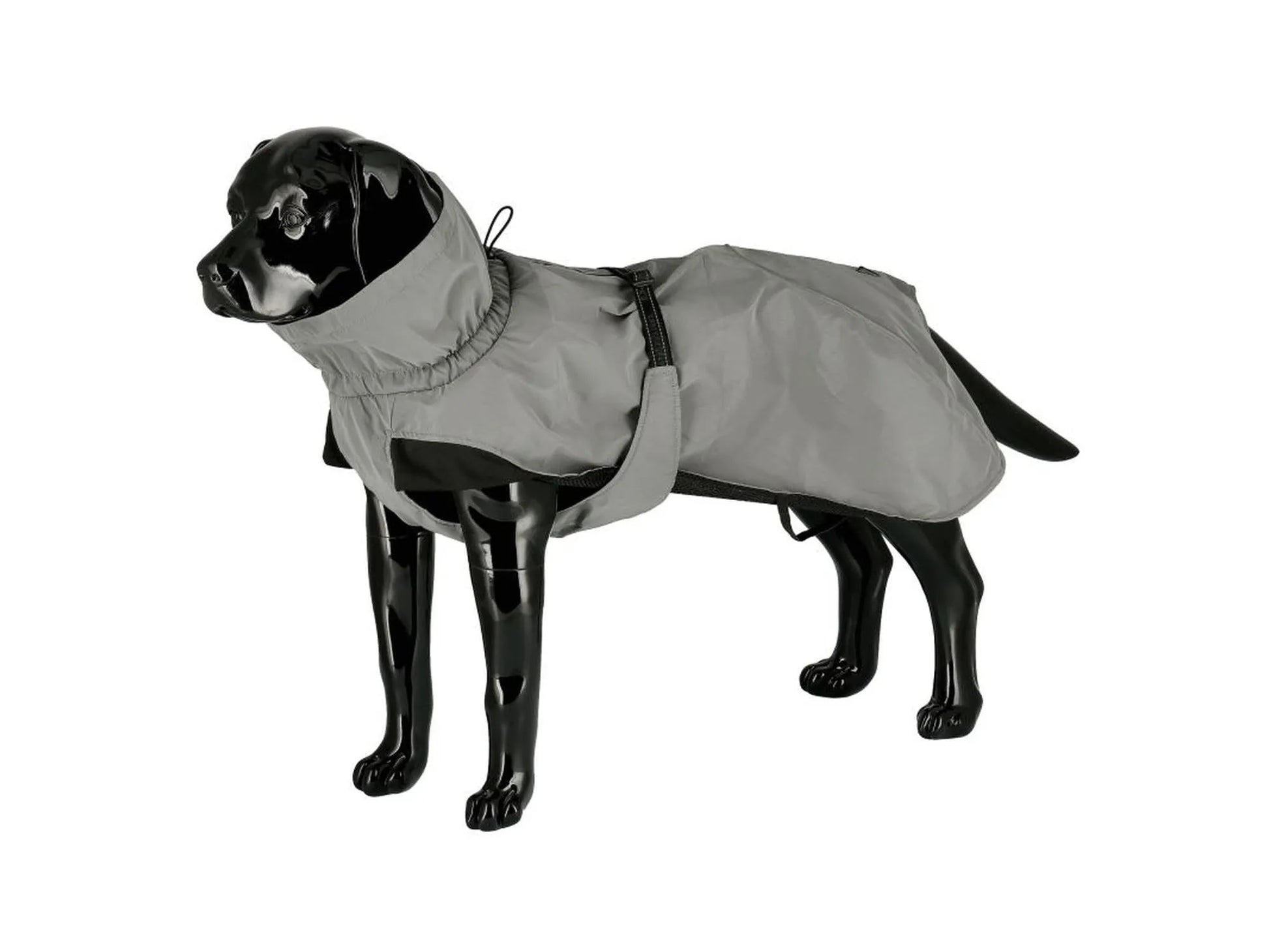 Dogman Refleksdekken Roffe Light Grå reflekterende dekken til hund