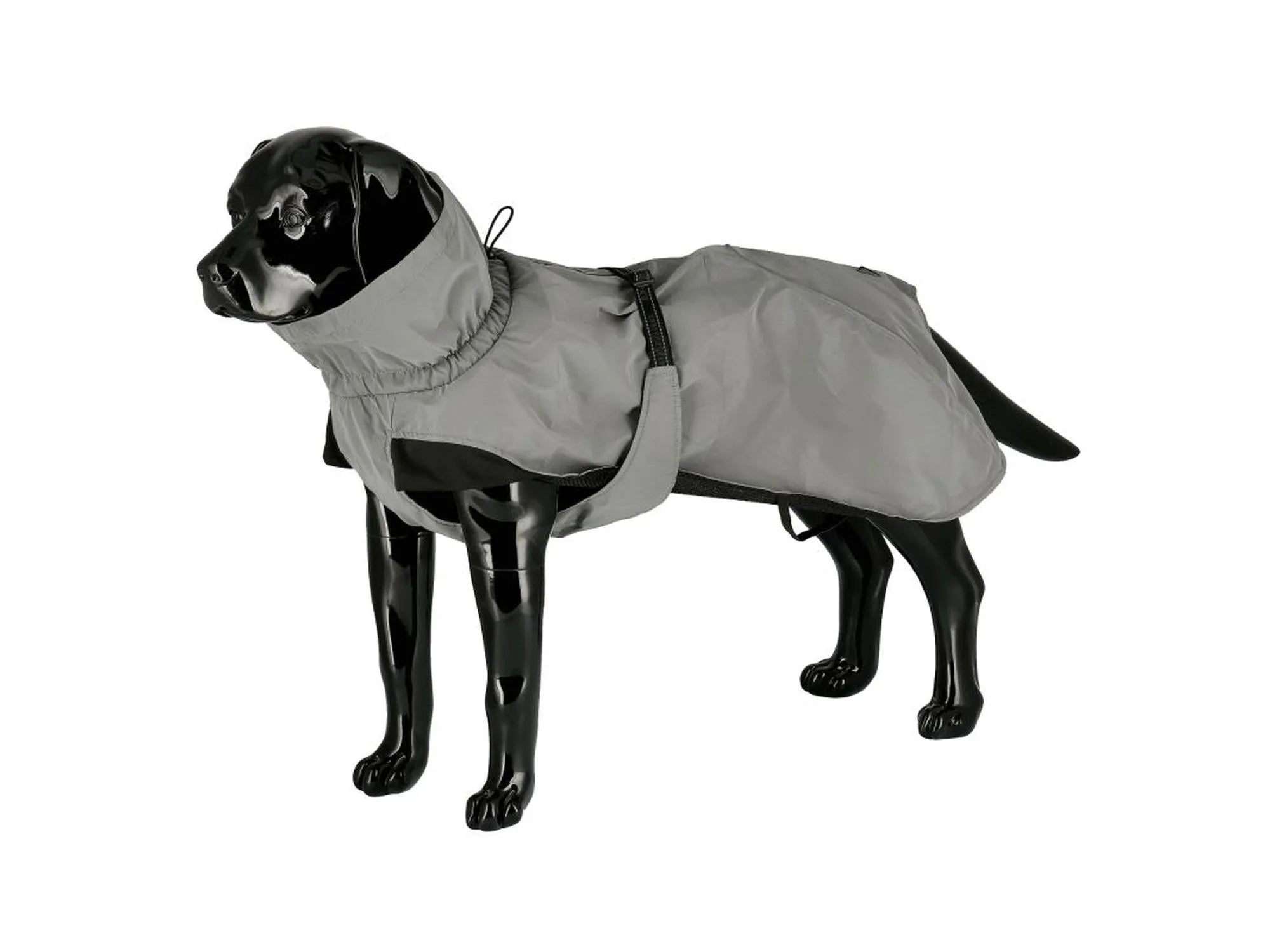 Dogman Refleksdekken Roffe Light Grå reflekterende dekken til hund