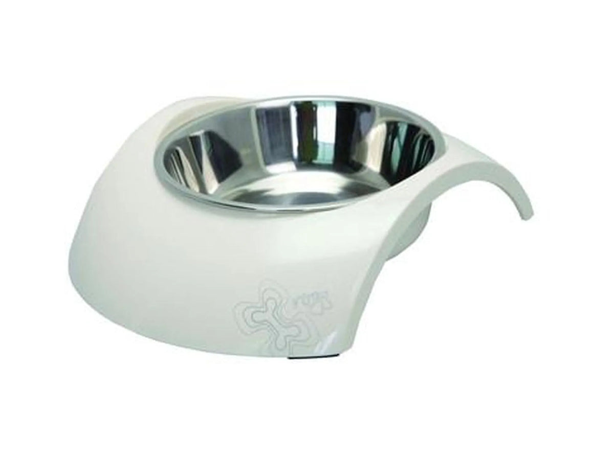 Rogz Luna Bowlz matskål Medium i ivory 350 ml