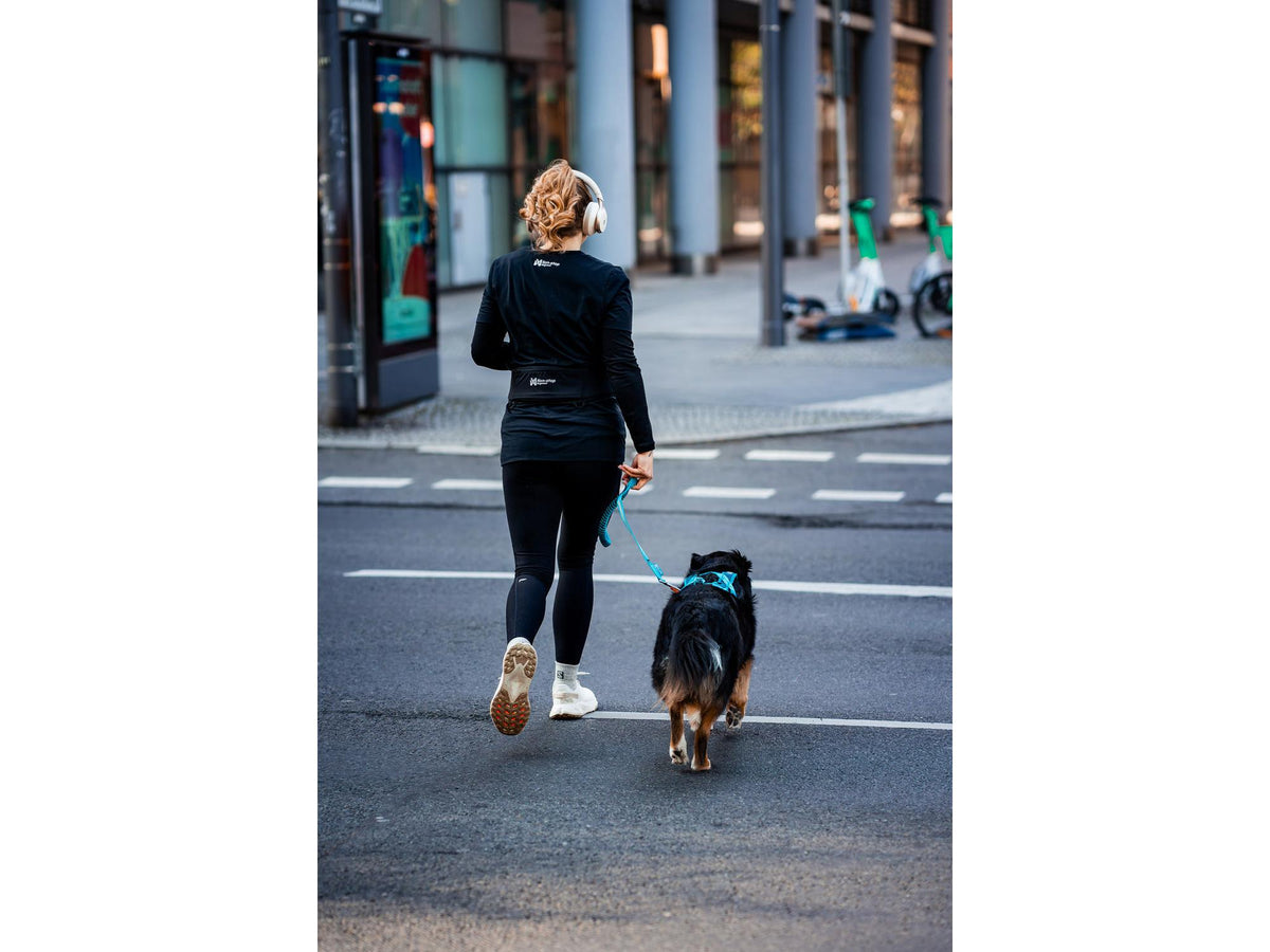 Non-stop dogwear Rush belt løpebelte – Svart/teal