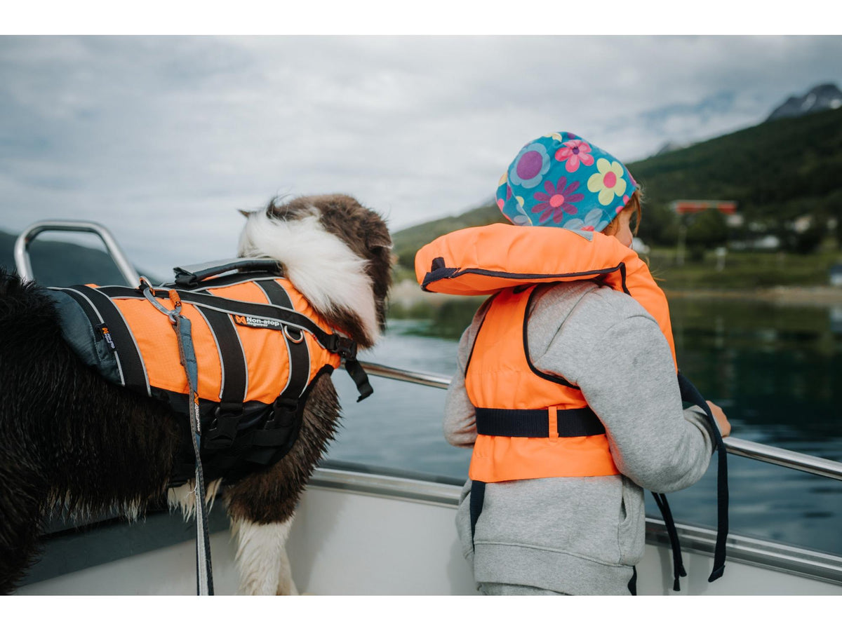 Non-stop dogwear Safe life jacket 2.0 flytevest – Oransje