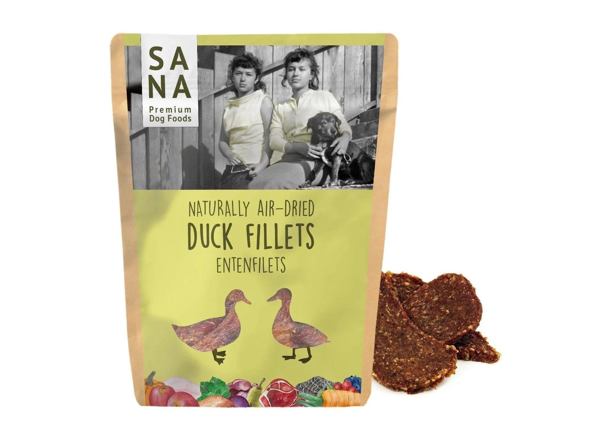 Sana Andefilet til Hund 100 g naturlig snacks