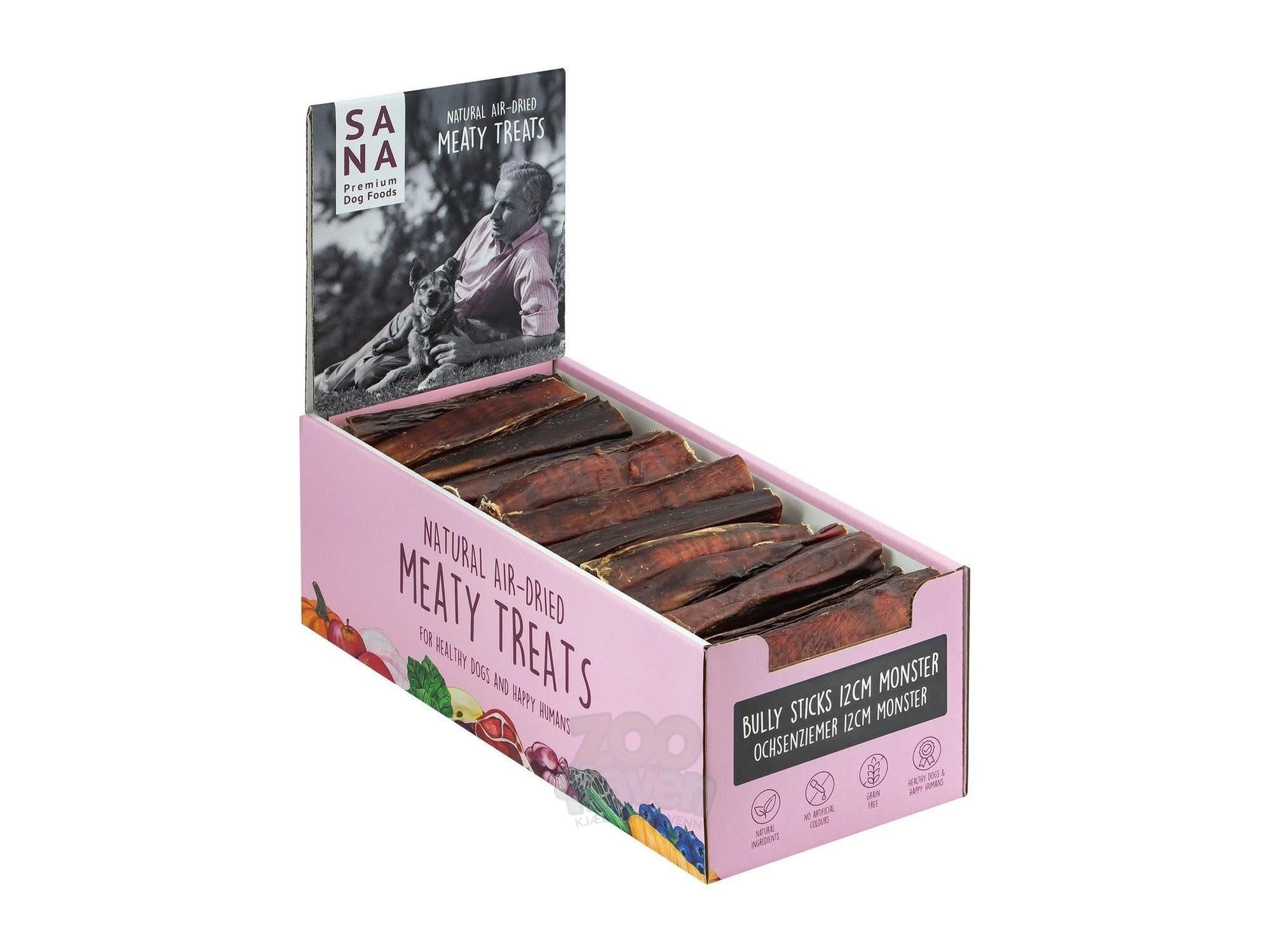 Sana Oksemuskel Monster Naturlig Tyggeben 12 cm