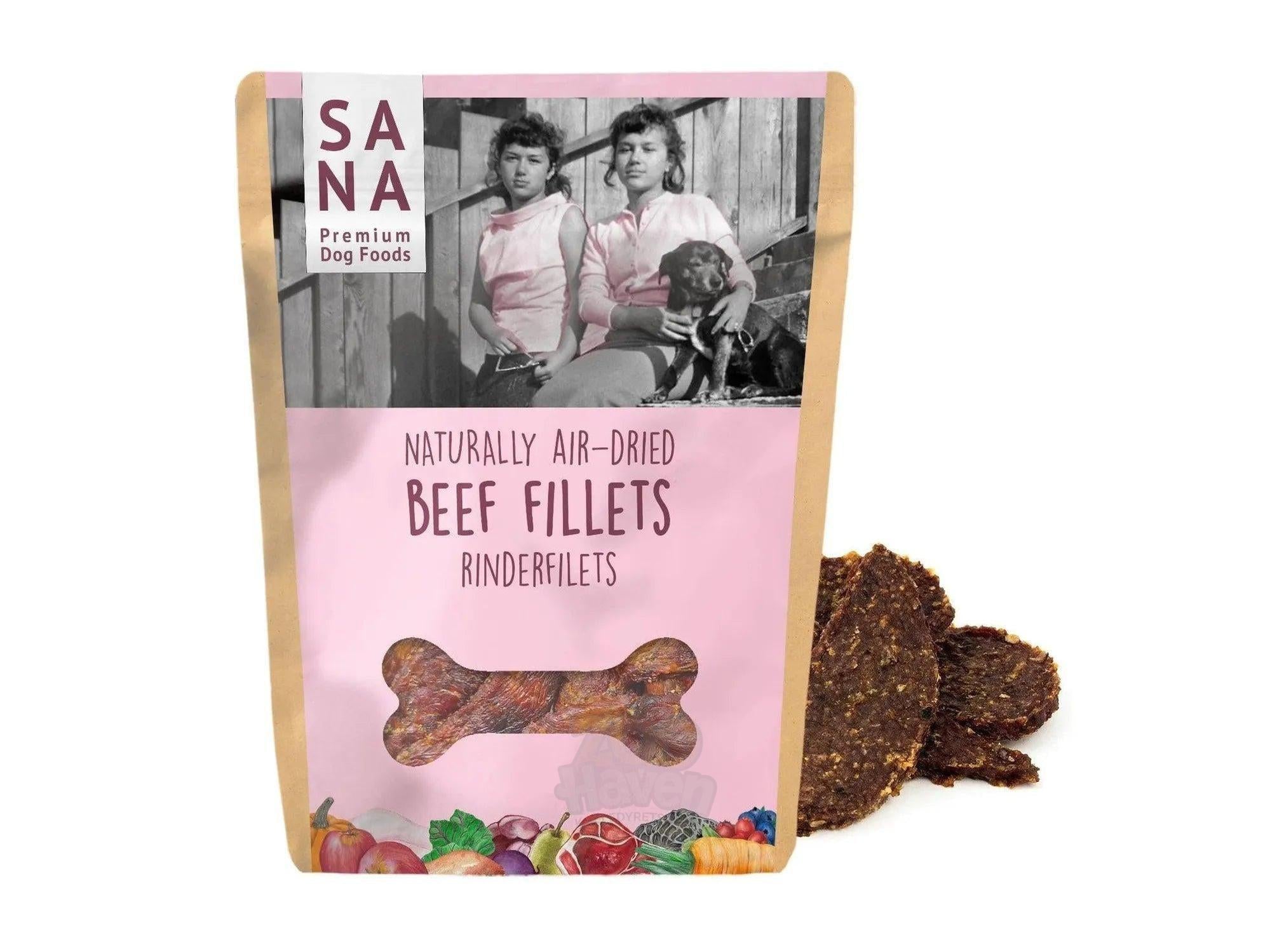 Sana Storfefileter – Naturlig Hundesnacks (100 g / 500 g)