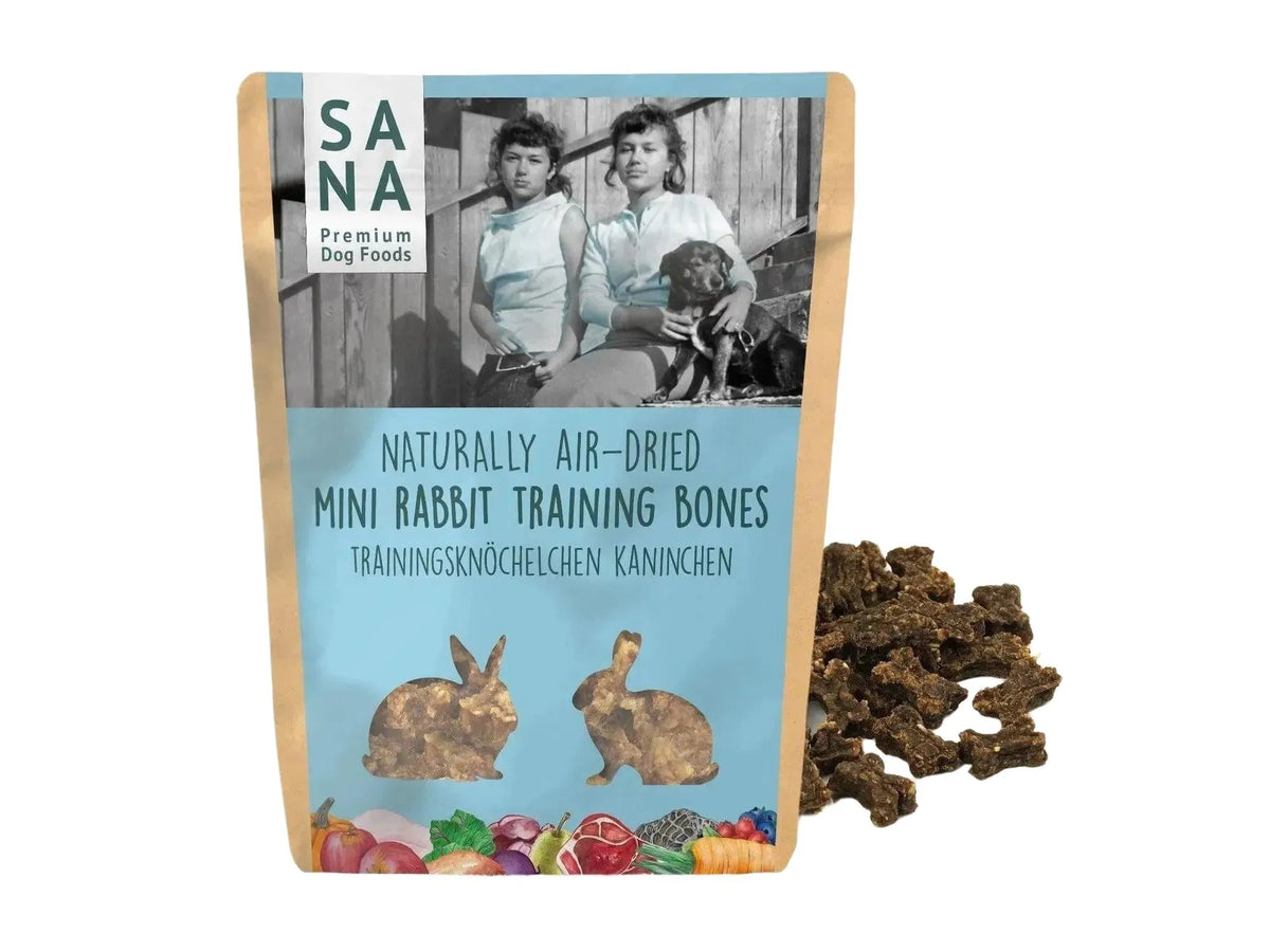 Sanadog Mini Kanin Treningsgodbiter 100 g myke treningsbein
