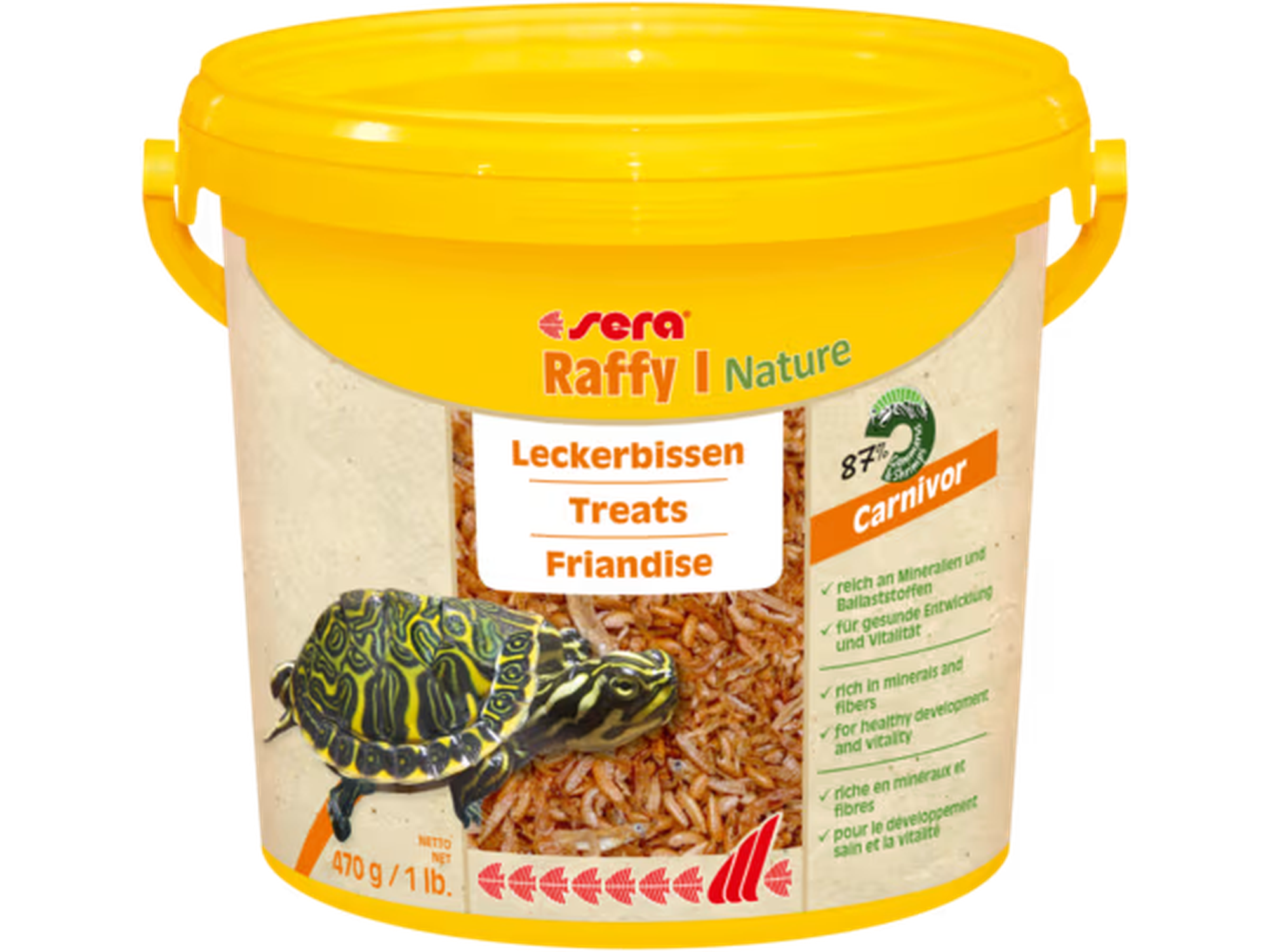 Sera Raffy I Nature Naturlig Tilskuddsfôr til Reptiler