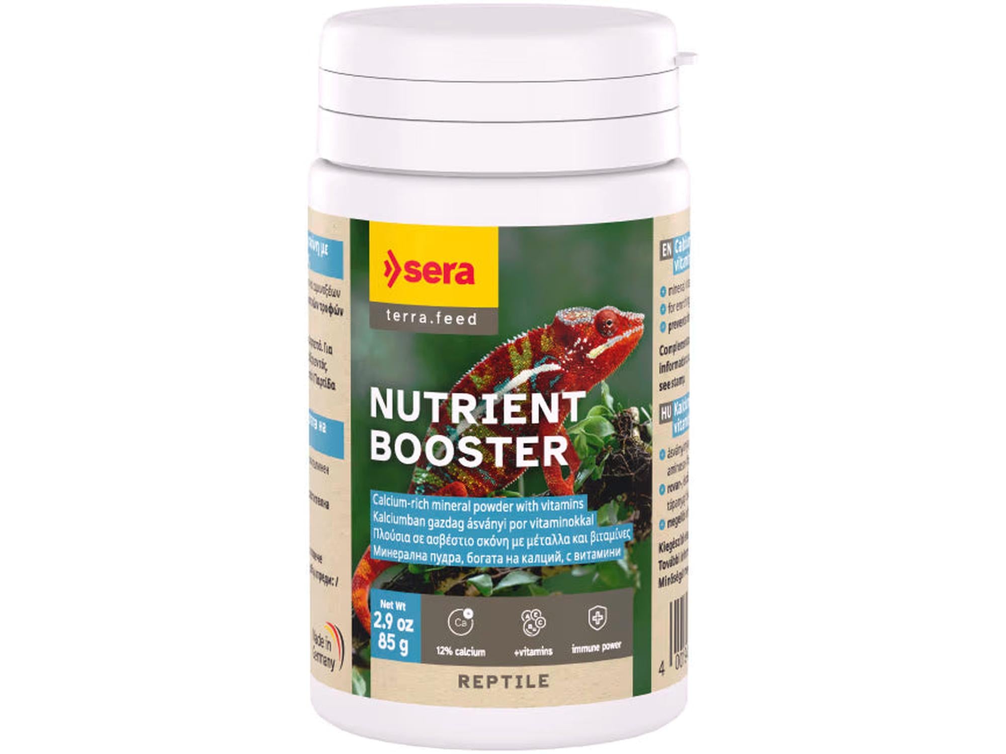 Sera Reptile Nutrient Booster Mineralstøv for Reptiler