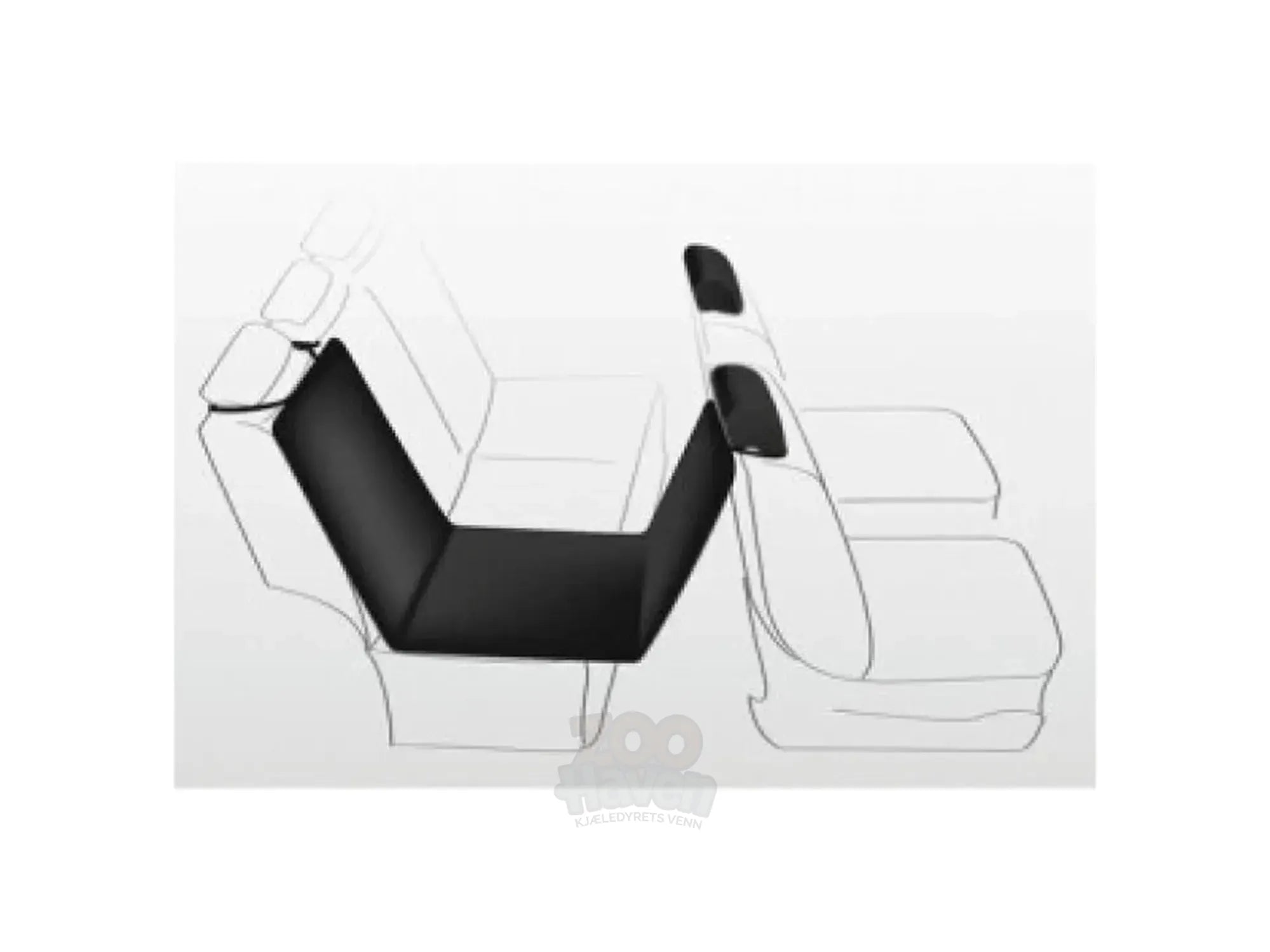 Setetrekk 1324 for Bil 145 × 160 cm