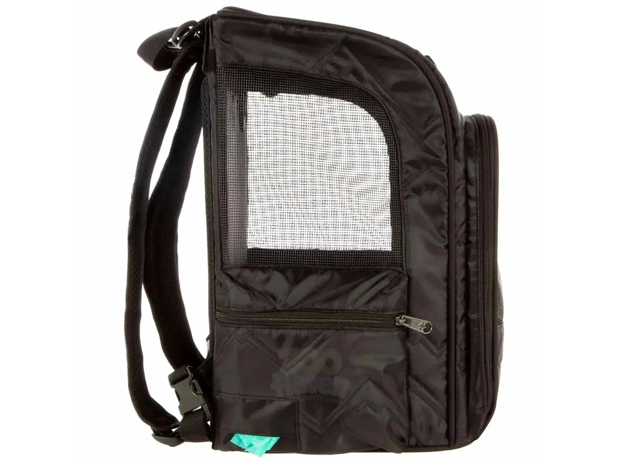 Sherpa Deluxe Pet Carrier & Backpack Svart 43 × 26,5 × 26 cm (opptil 7 kg)