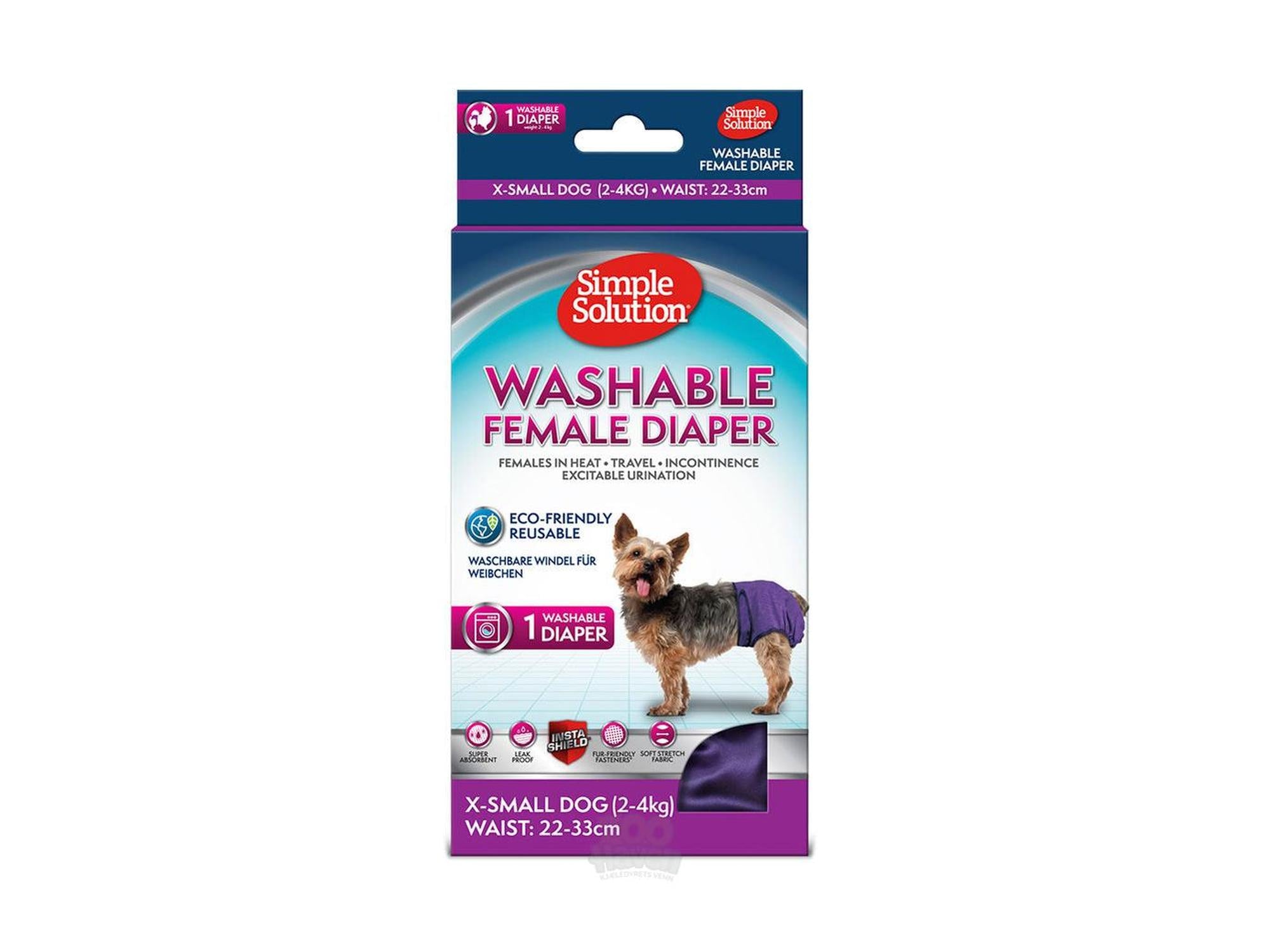 Simple Solution Washable Female Diaper – Vaskbar tispetruse