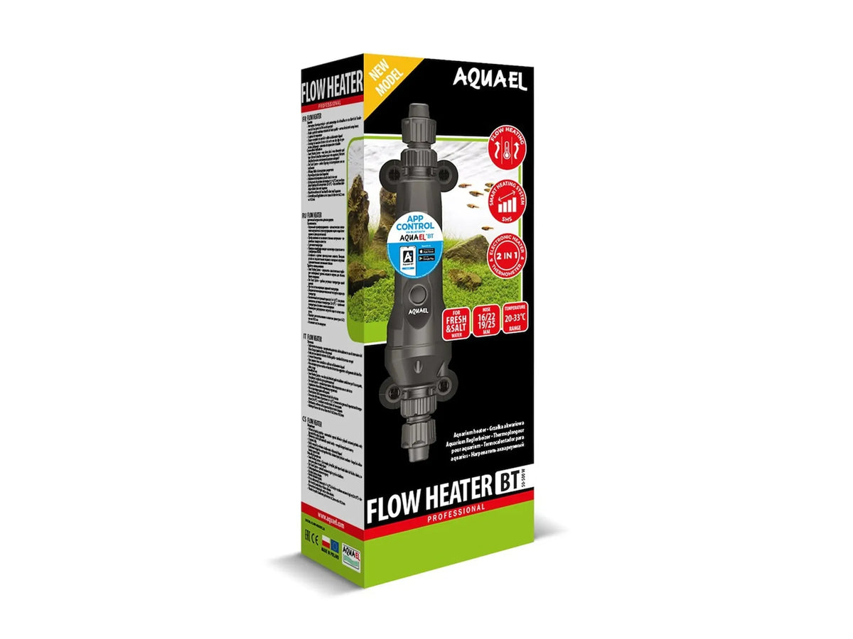 Aquael Flow Heater BT gjennomstrømningsvarmer med app