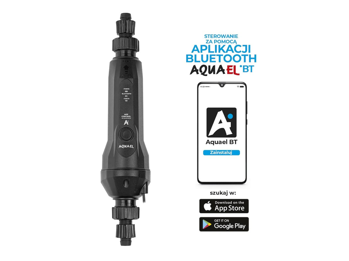 Aquael Flow Heater BT gjennomstrømningsvarmer med app
