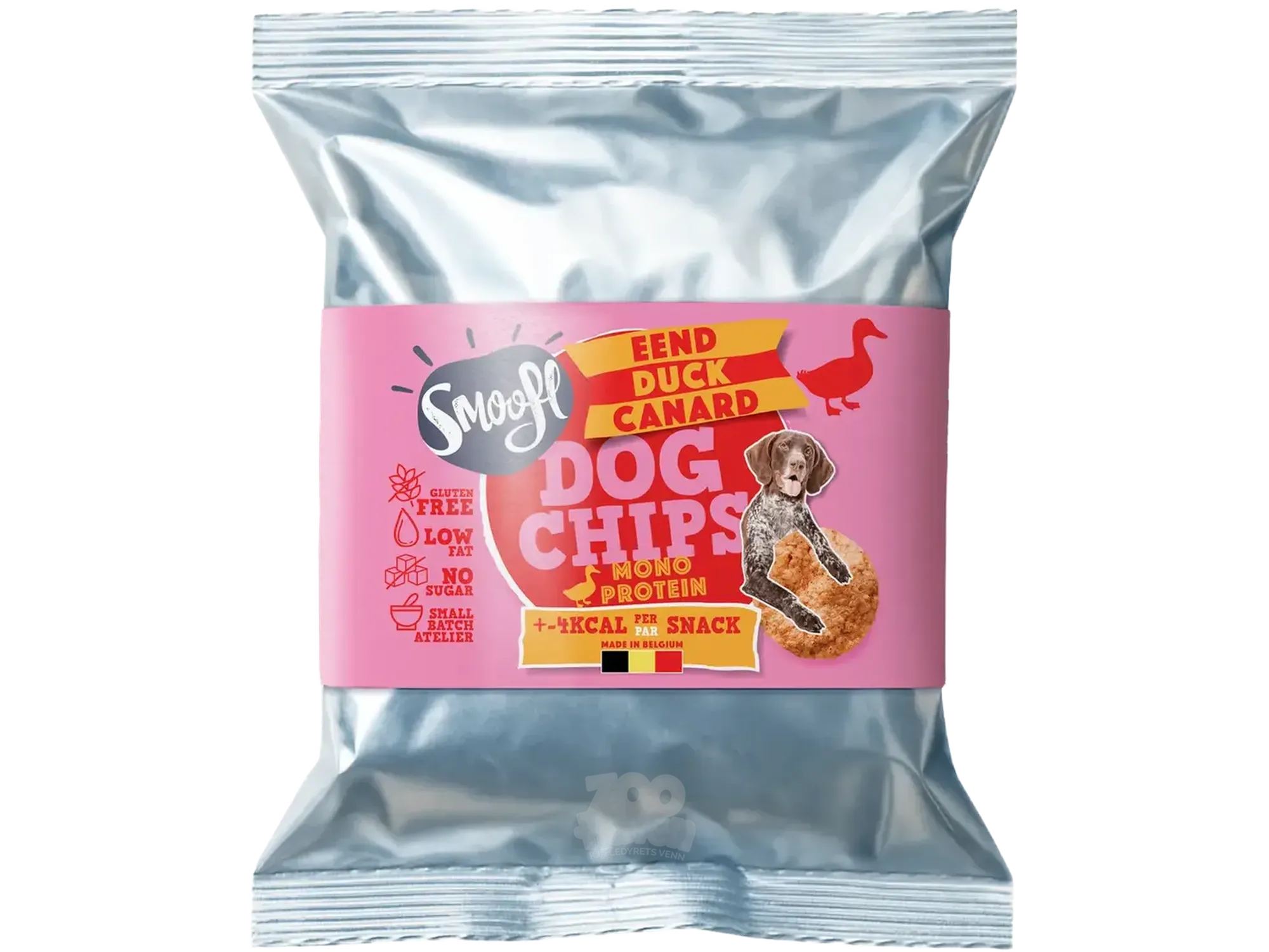 Smoofl Dog Chips And 50 g – Kaloriefattig hundesnacks