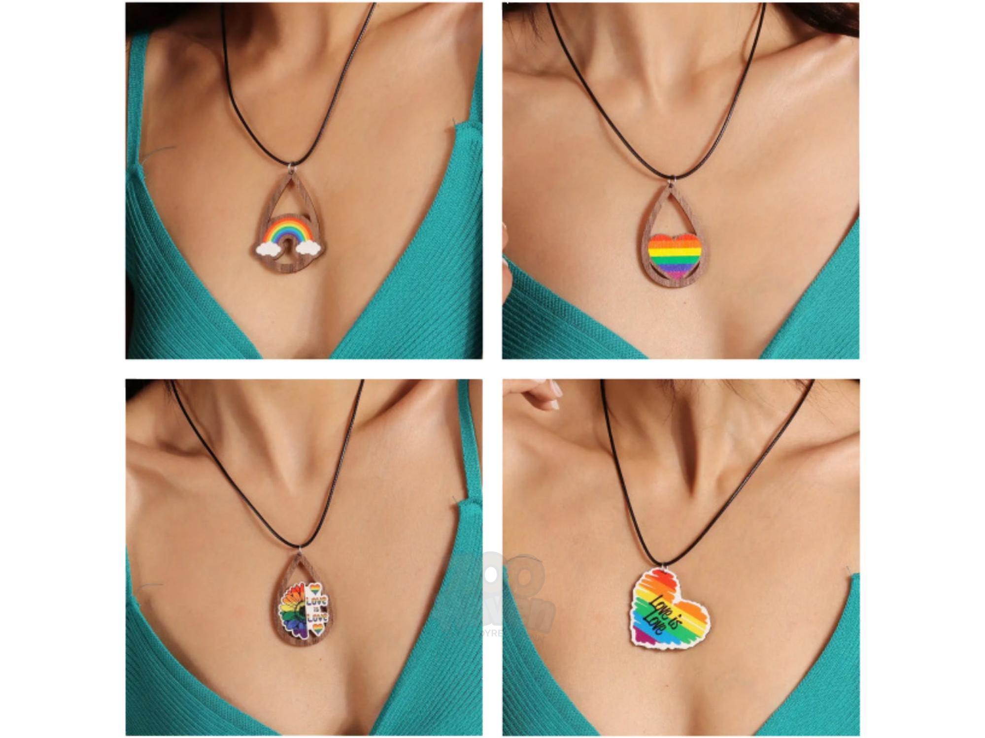 Zoohaven Smykke Pride regnbuesmykke 4 varianter