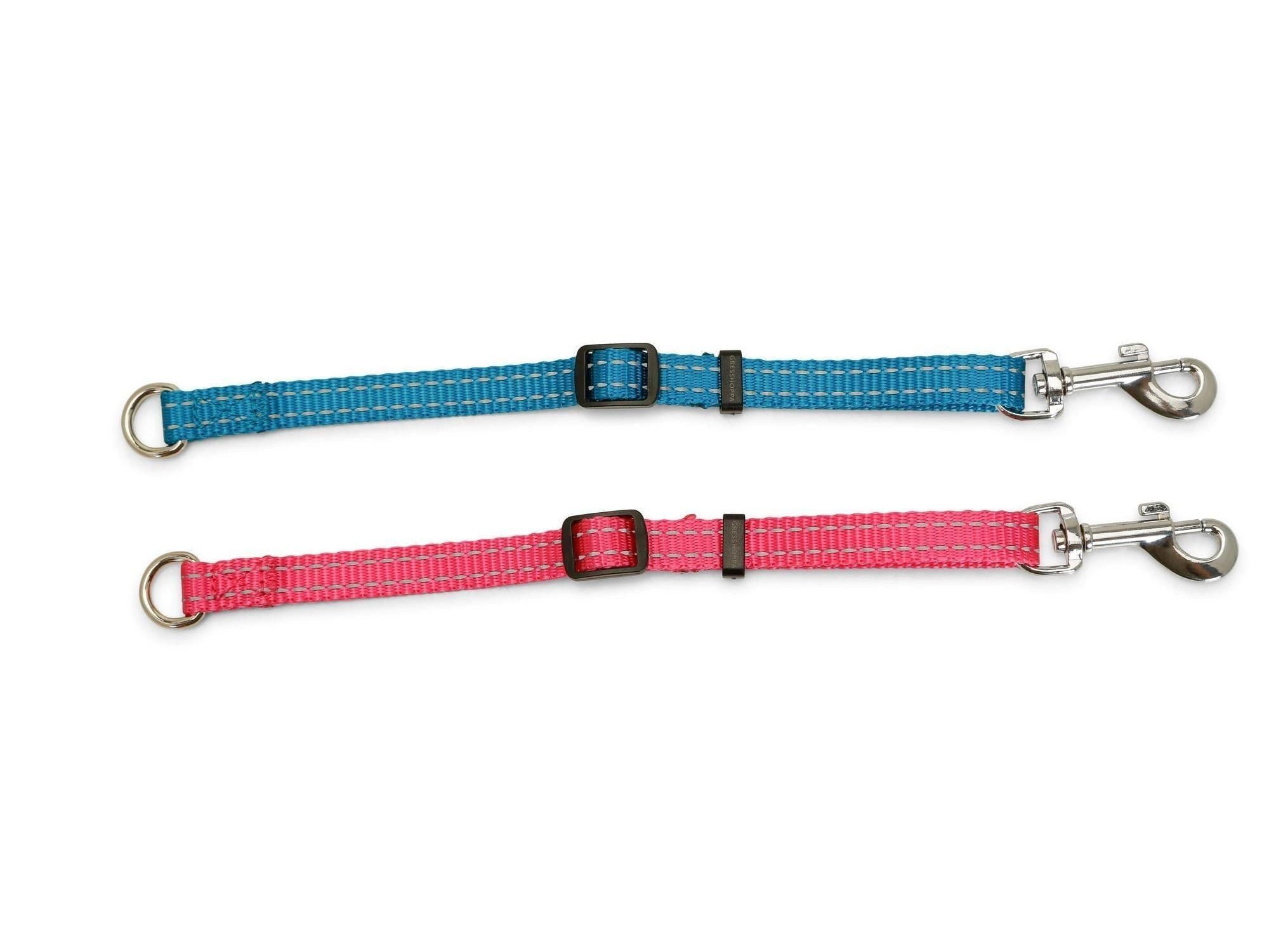 Sogna hanefot 12mm x 35cm i rosa for kobling av flere hunder