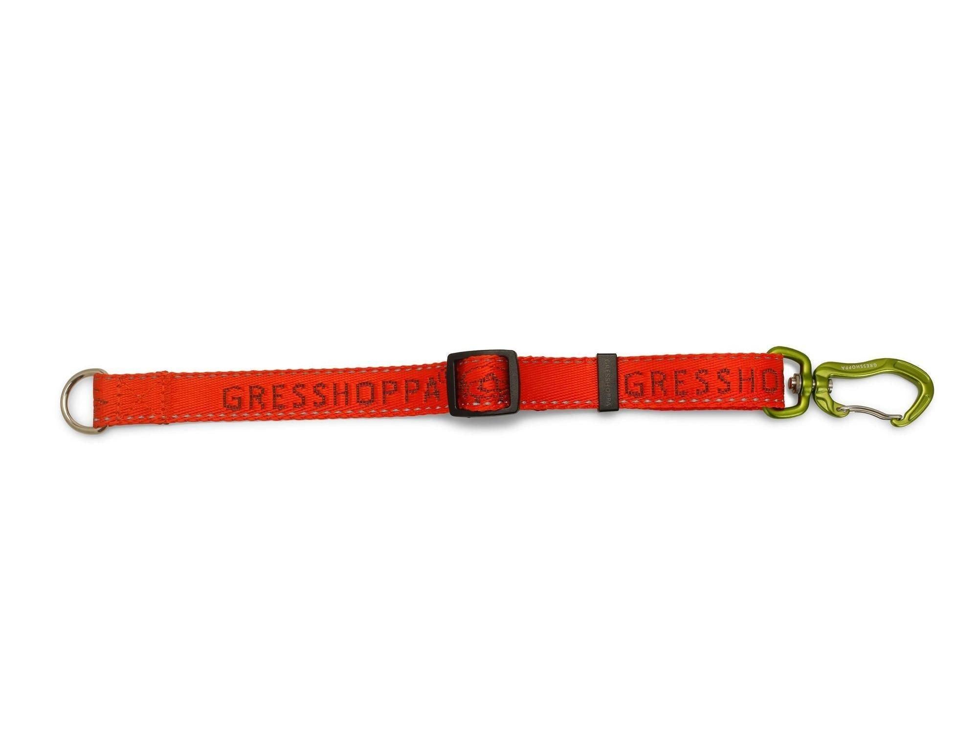 Sogna hanefot 20mm x 45cm i oransje for kobling av flere hunder