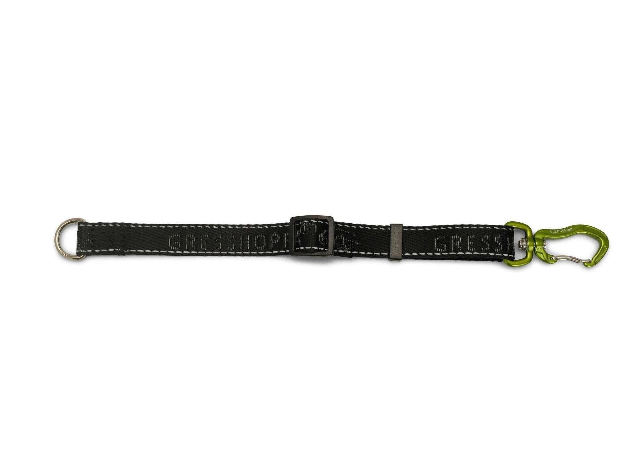 Sogna hanefot 20mm x 45cm i sort for kobling av flere hunder