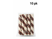 Spiral Råhud med Oksekjøtt 12 cm – Tyggegodbit til Hund (10-pk)