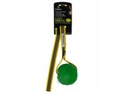 Starmark GripCord Chew Ball Long – Slitesterk Hundeball med Tau