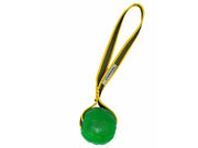 Starmark GripCord Chew Ball Loop – Slitesterk Hundeball med Håndtak