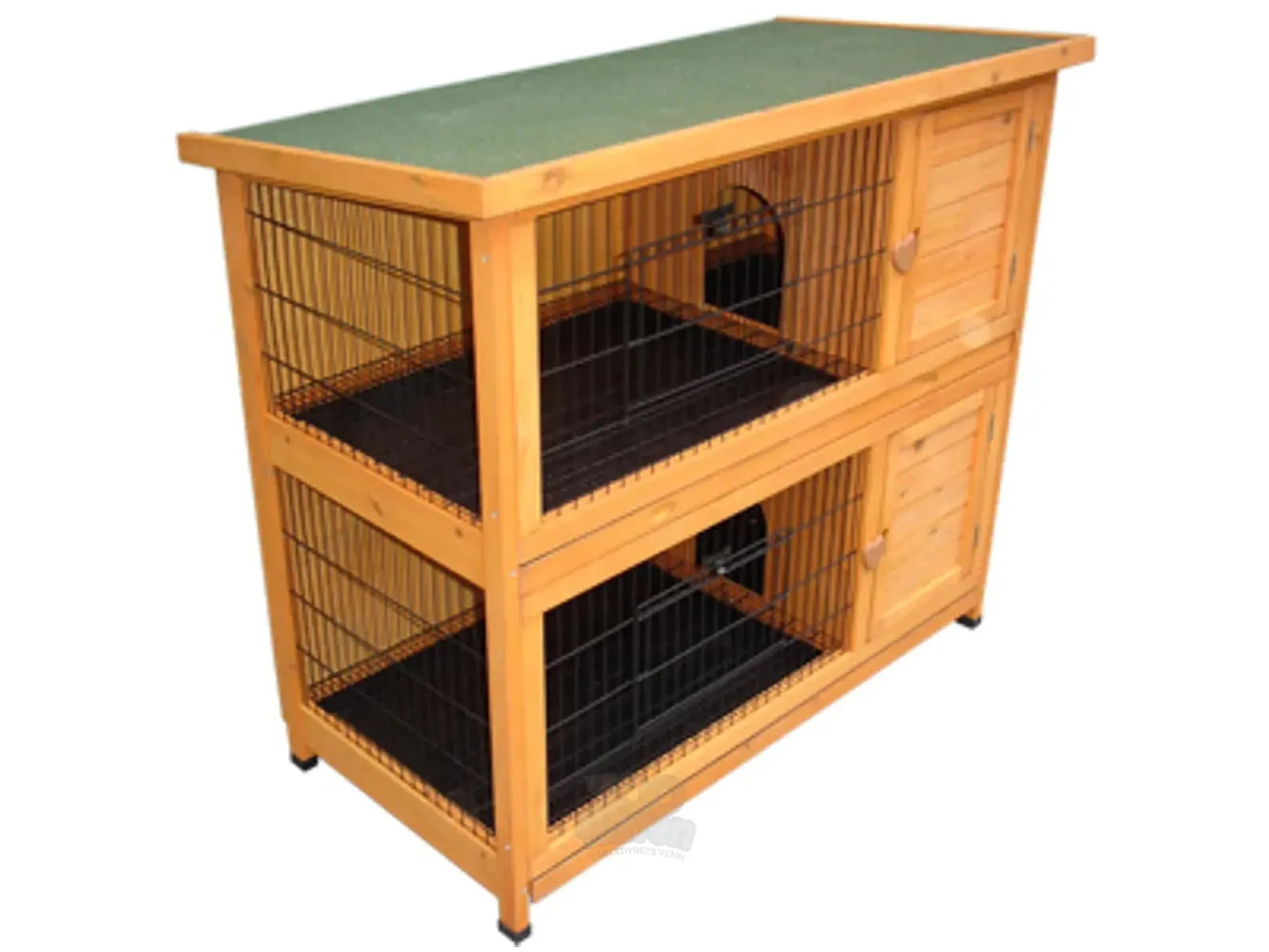 SunnyPet Ferie Dubbel Kaninbur med Ben 116x61x111 cm