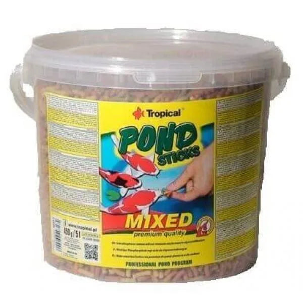 Tropical Koi & Gullfisk Sticks Mixed – 11 liter bøtte